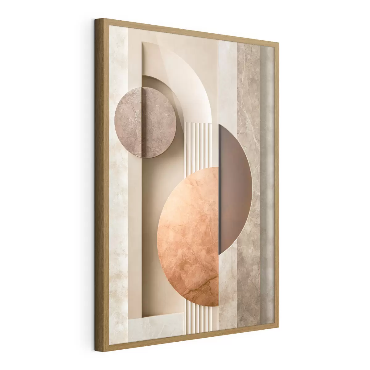 Plakát a sziklán Modern absztrakt geometria f51282