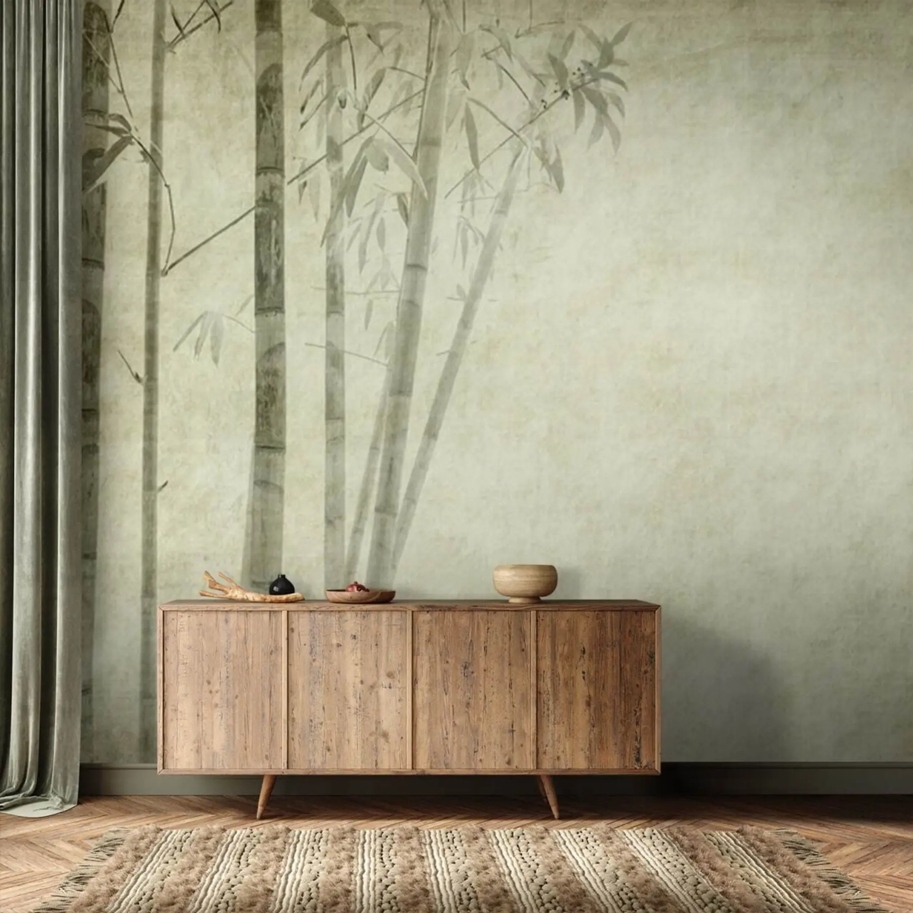 fotószőnyeg Minimalizmus Bambusz u72564