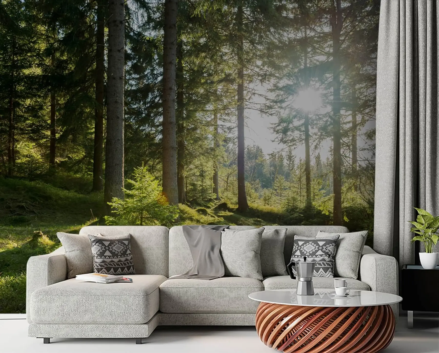 fotószőnyeg Carkonoshe-hegység Lengyelországban u80015