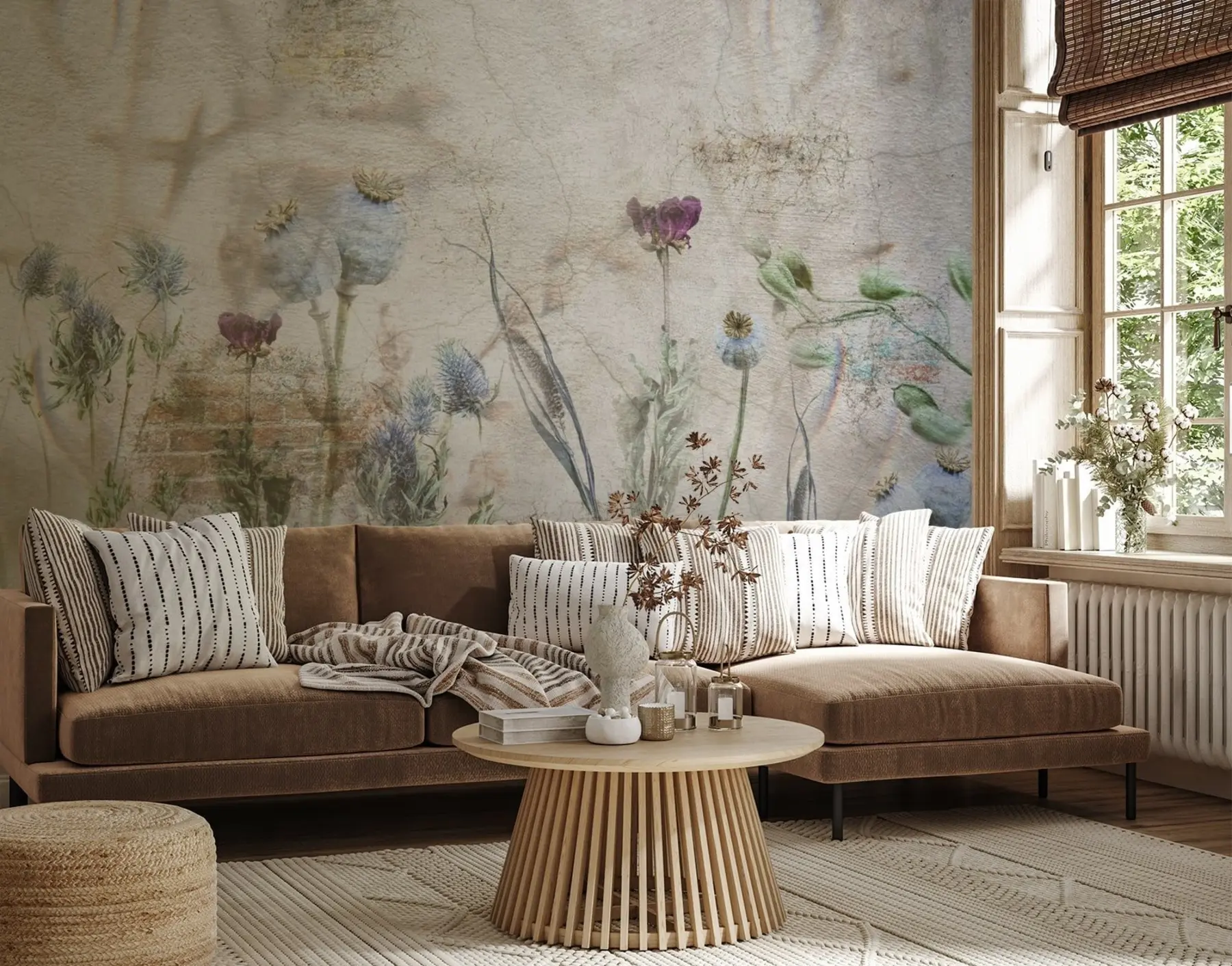 fotószőnyeg Virágok és gyógynövények u72771