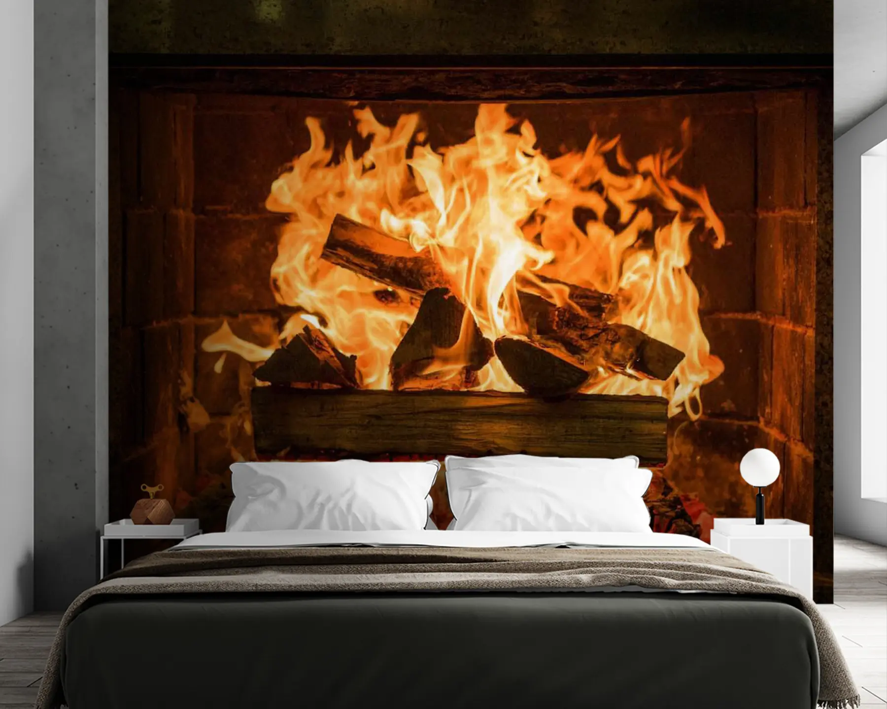 fotószőnyeg Gránit kandalló u56175