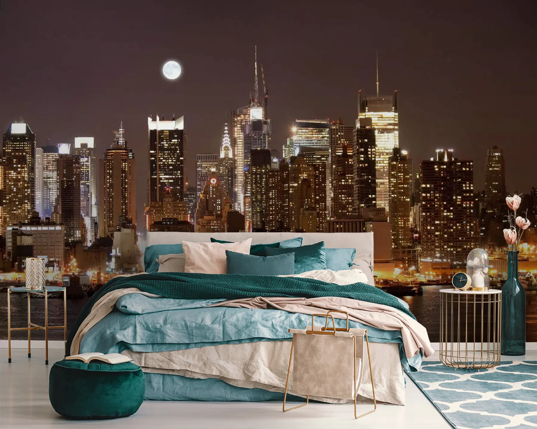 fotószőnyeg New York-i vízpart u57923
