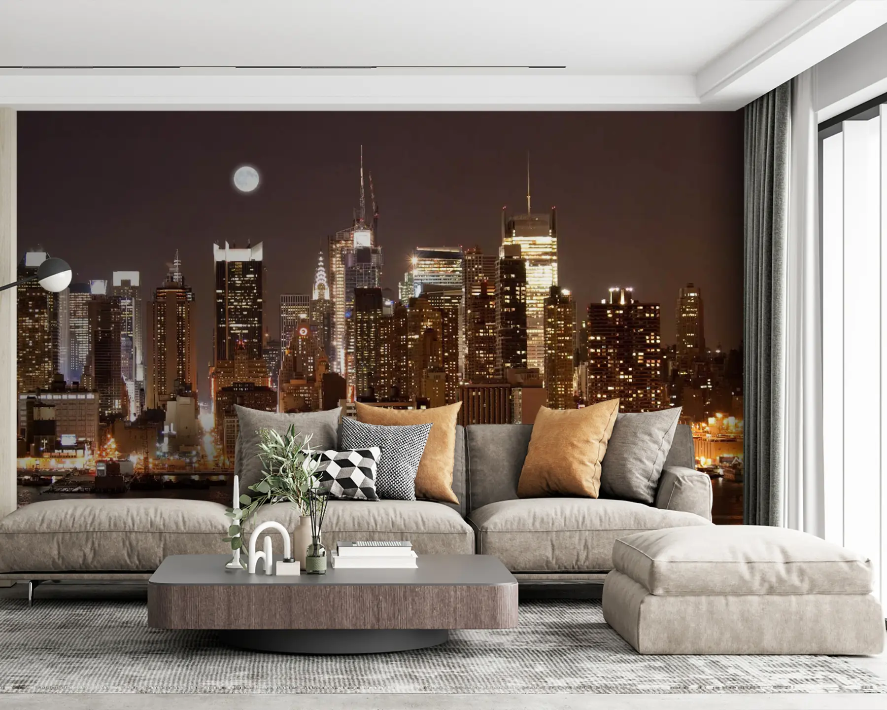fotószőnyeg New York-i vízpart u57923