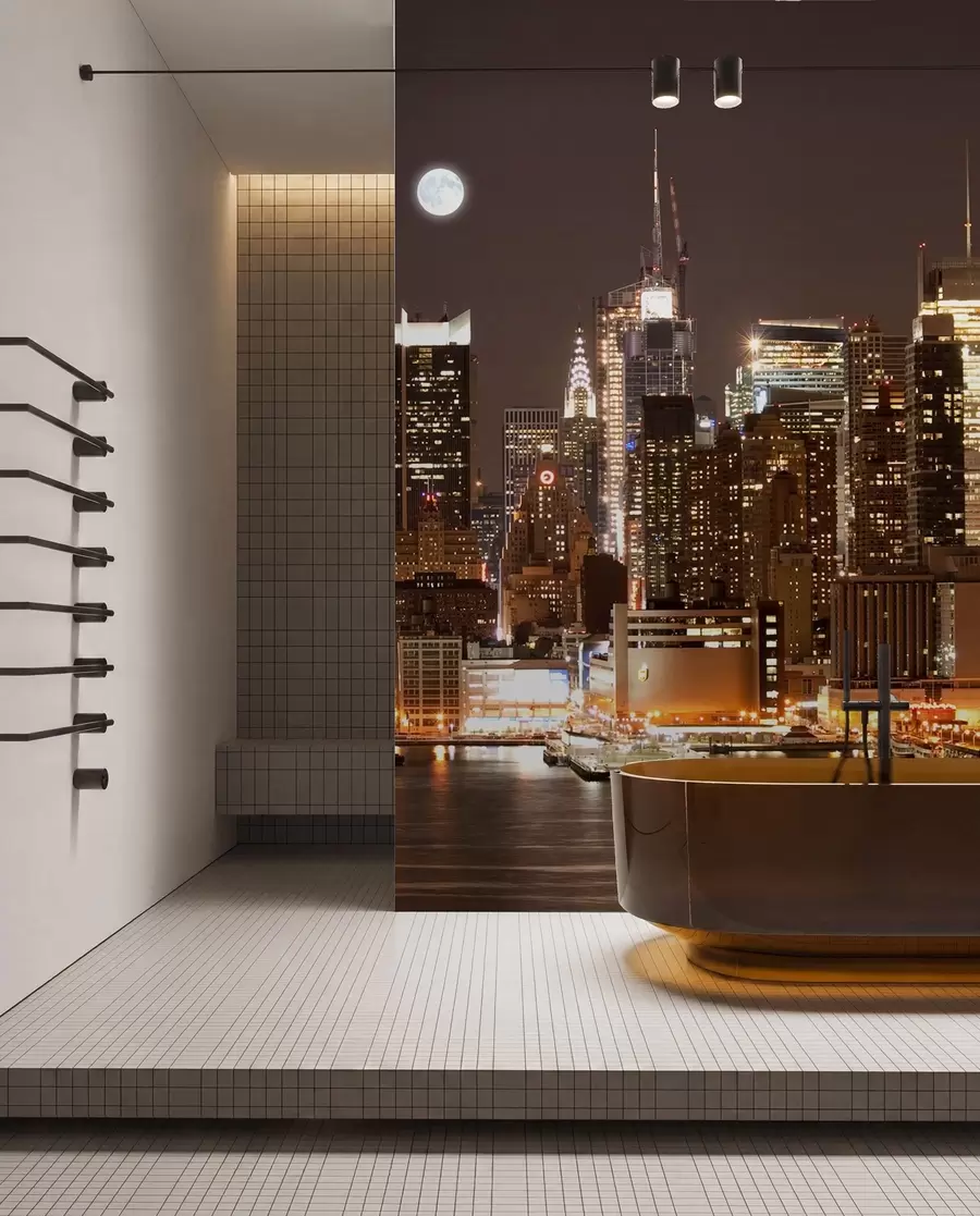 fotószőnyeg New York-i vízpart u57923