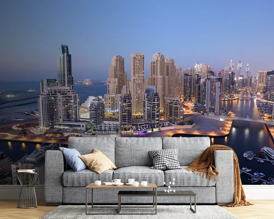 fotószőnyeg A metropolisz kikötői u68337