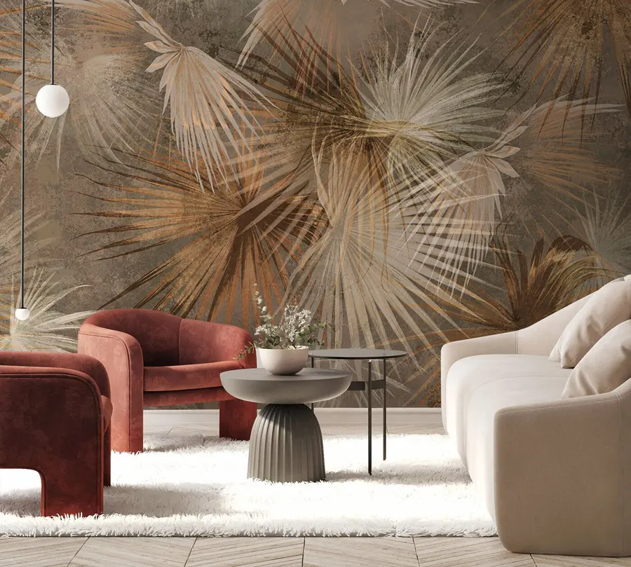 fotószőnyeg Trópusi levelek u93539