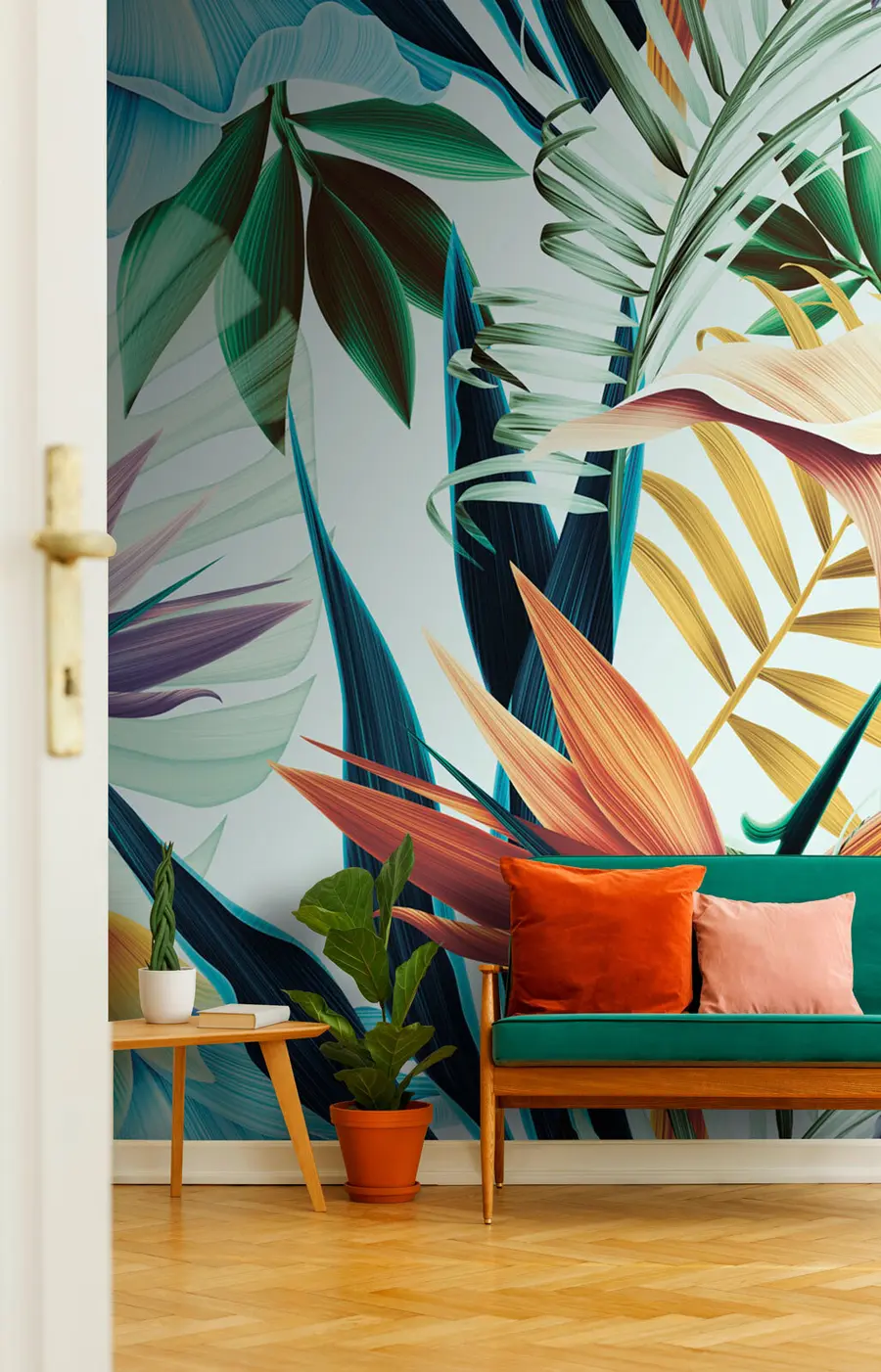 fotószőnyeg Színes trópusok u73959