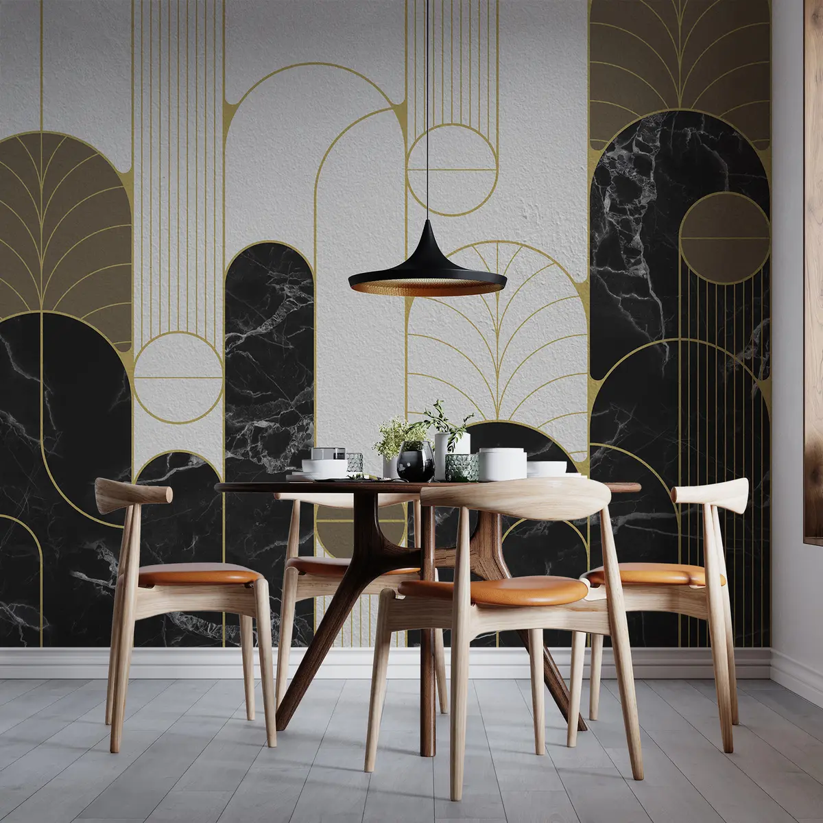 fotószőnyeg Art Deco stílusú boltívek u73101