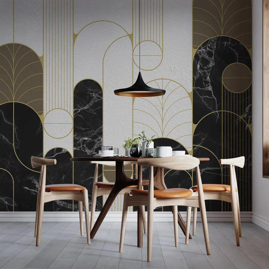 fotószőnyeg Art Deco stílusú boltívek u73101