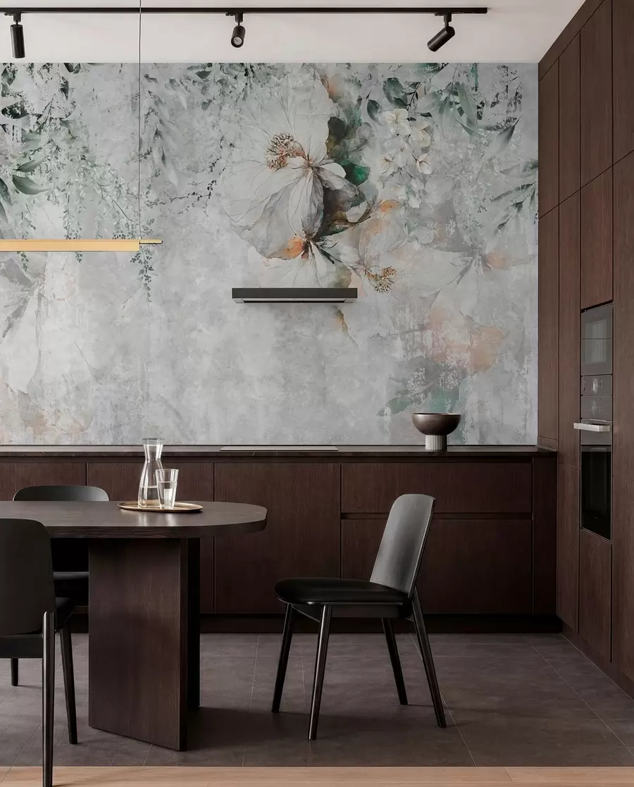 fotószőnyeg Virág beton grunge háttér u73969