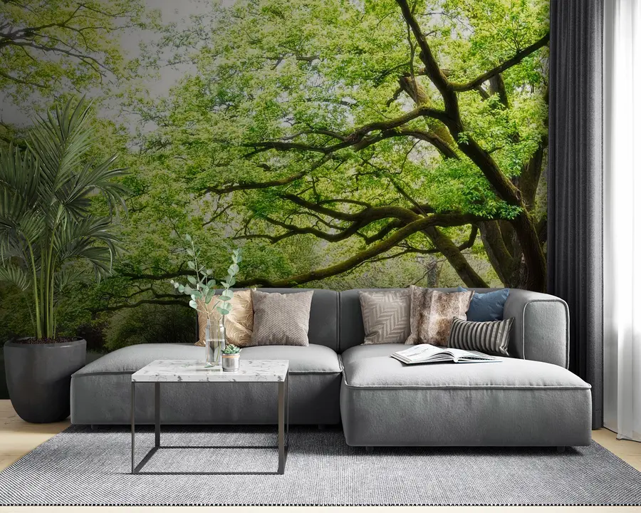 fotószőnyeg Növény, zöld és természetes táj u55659