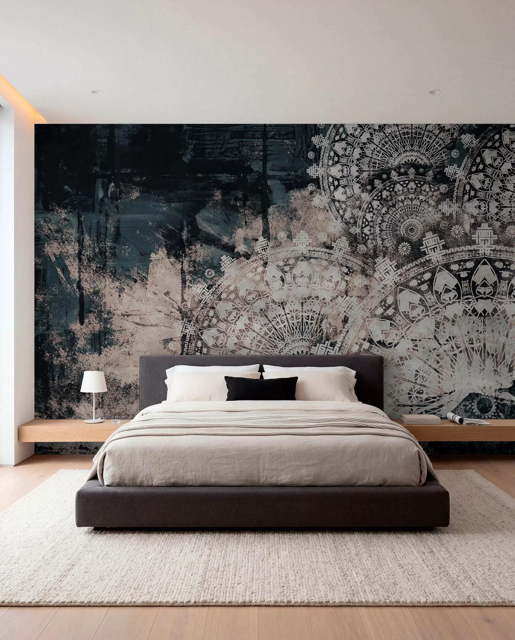 fotószőnyeg Szüreti mandala u93958