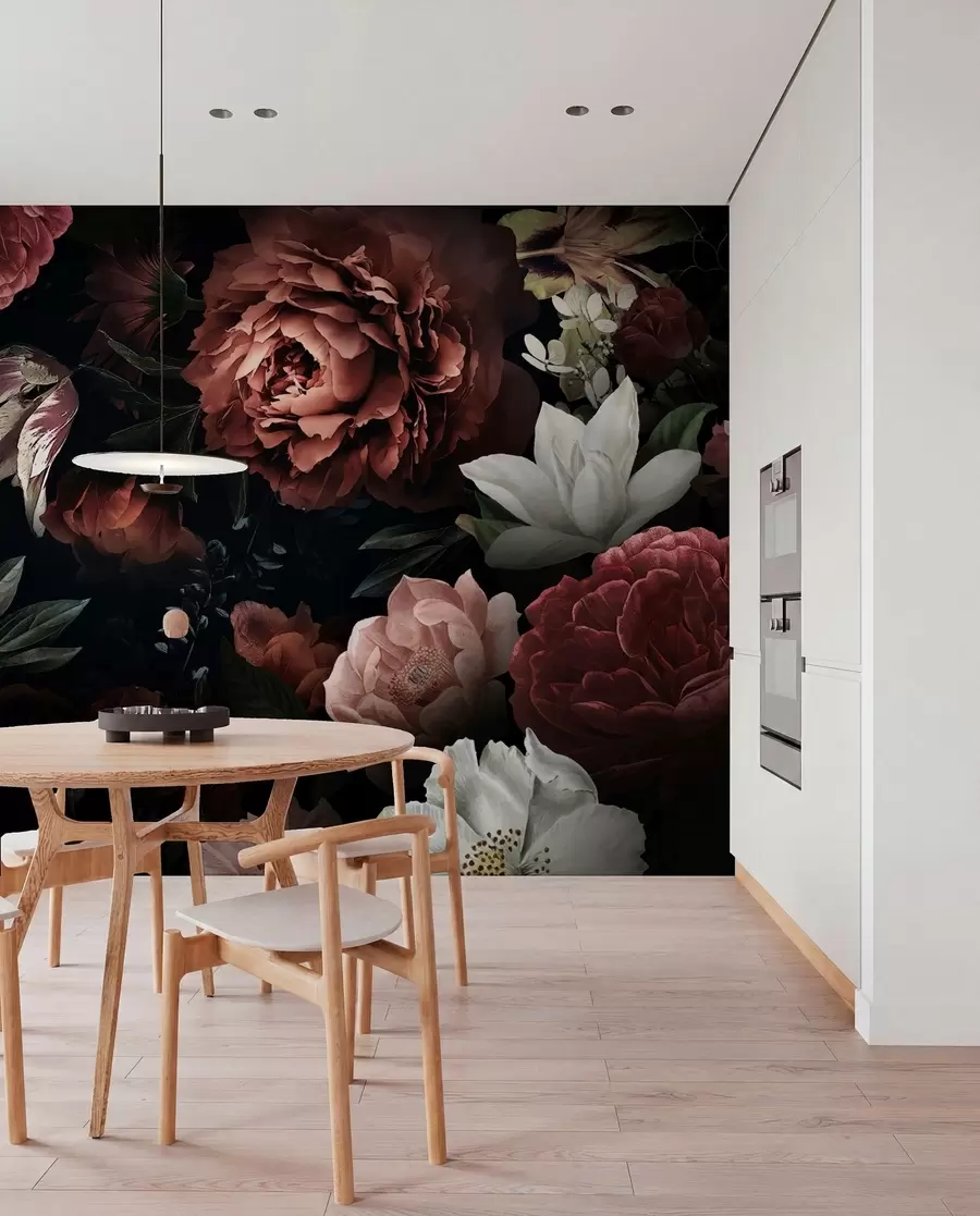 fotószőnyeg Rose design akvarell hatással u94330