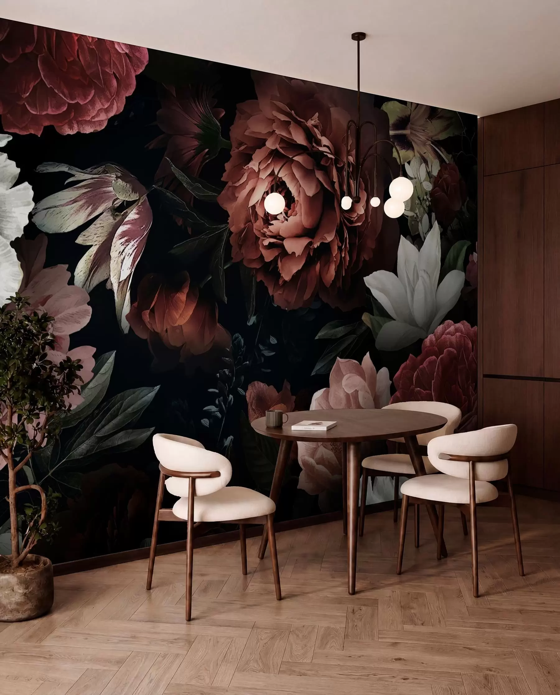 fotószőnyeg Rose design akvarell hatással u94330