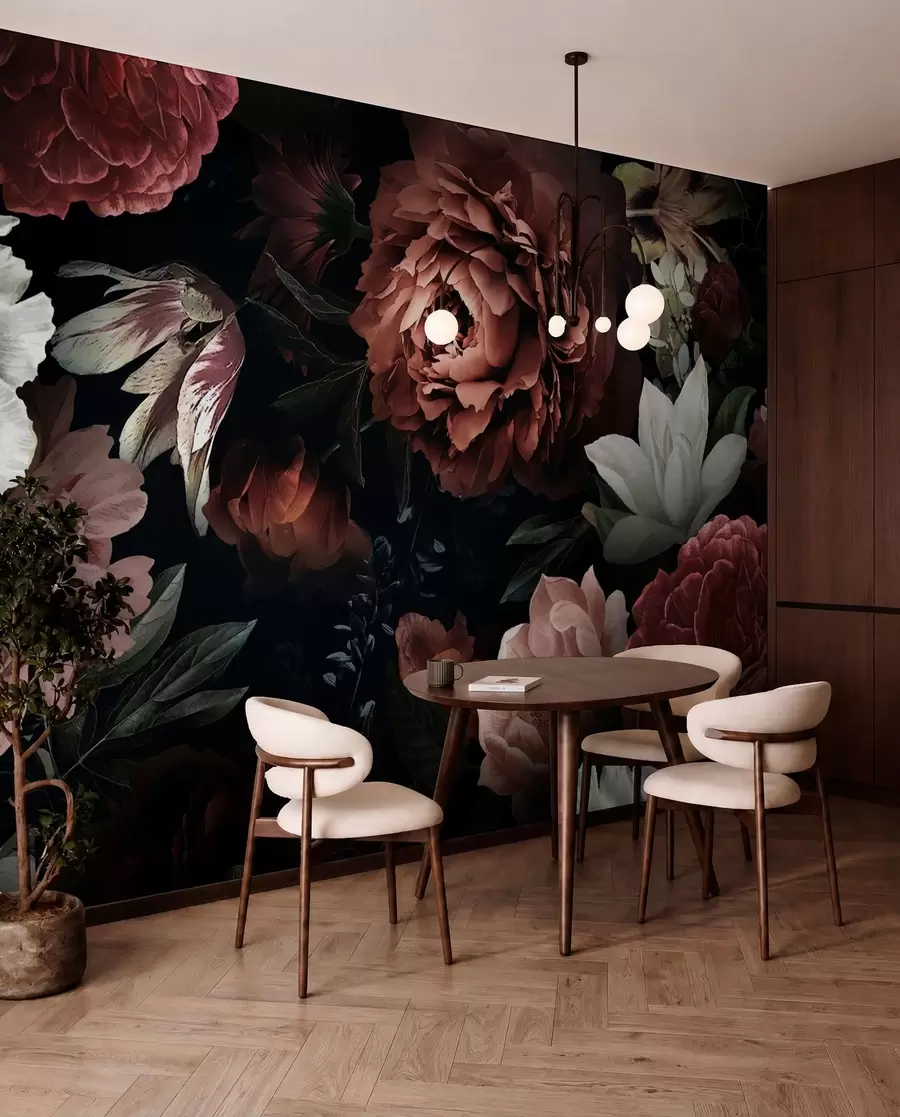 fotószőnyeg Rose design akvarell hatással u94330
