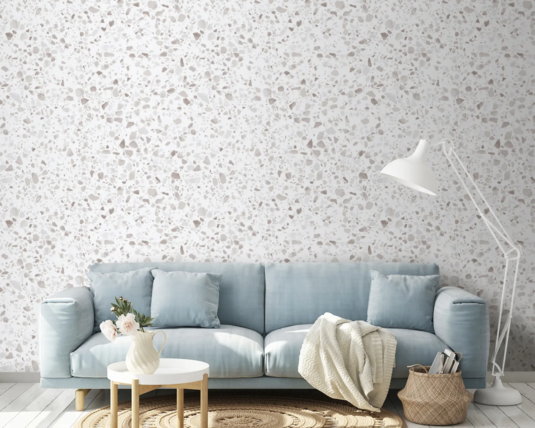 fotószőnyeg Terrazzo csempe, mozaik természetes kövekkel, gránit, márvány, kvarc, beton u94304