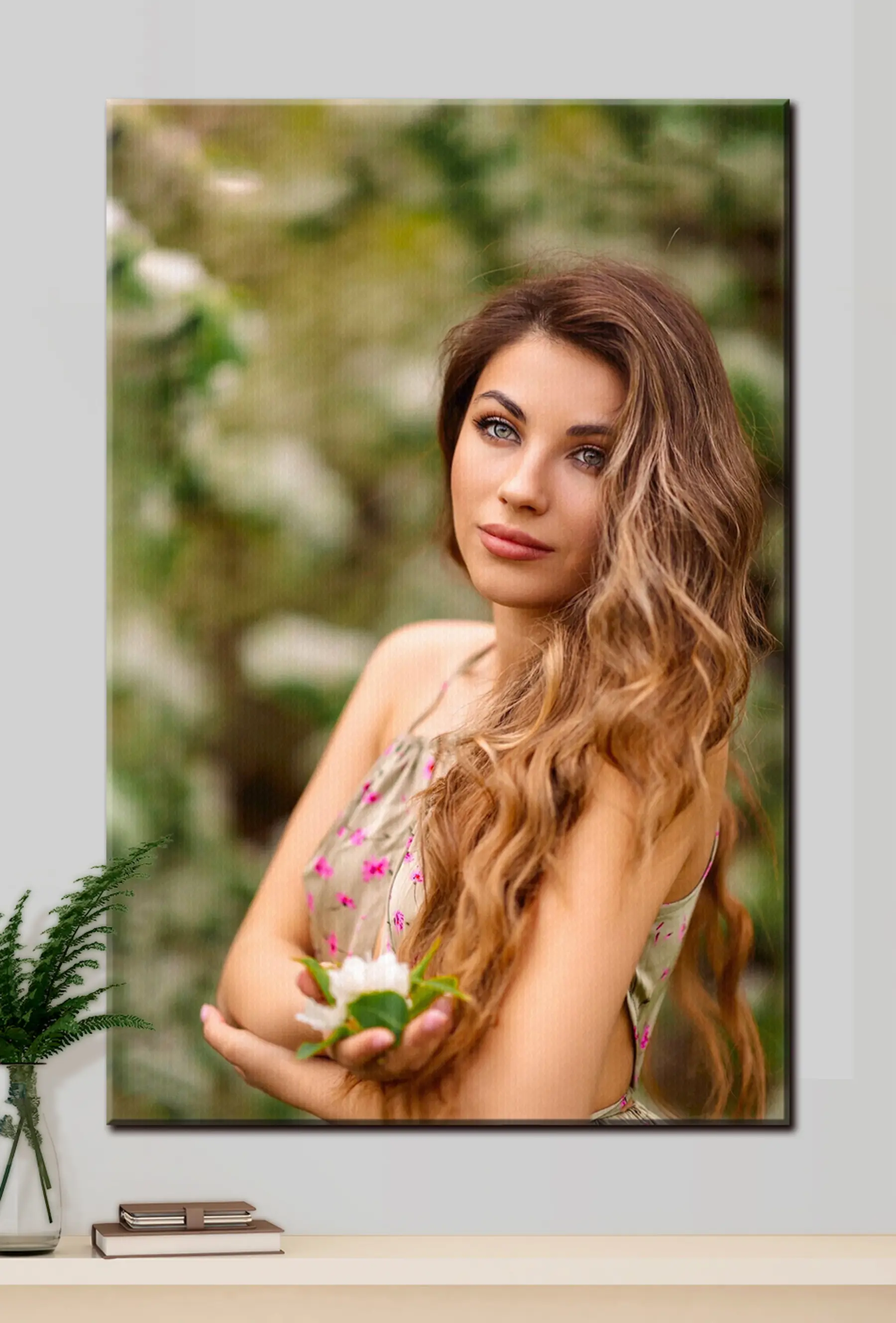 fotótapéta Haj, szempilla és divatmodell s33148