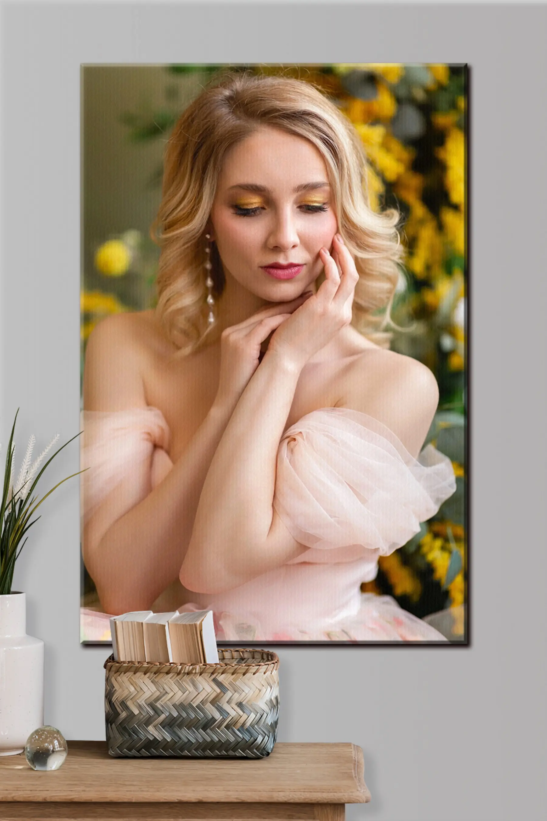 fotótapéta Haj, szemöldök és szempilla s33154