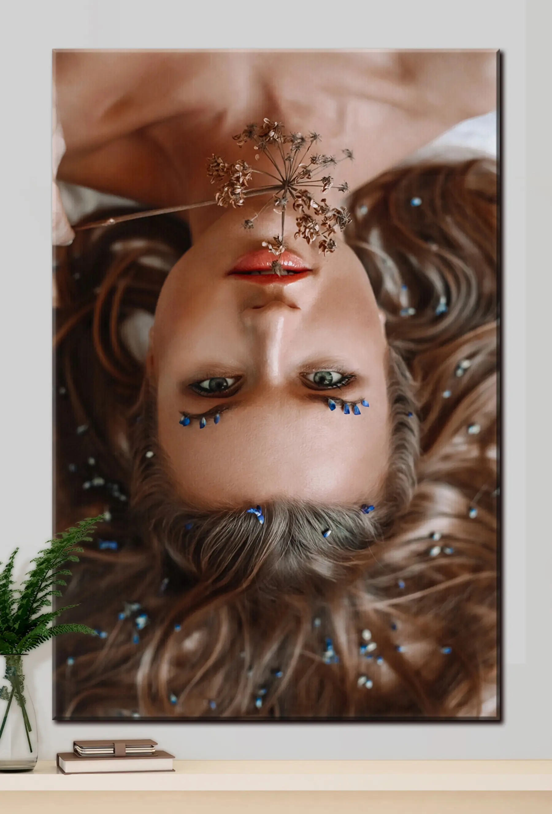 fotótapéta Szemöldök, szempilla és művészet s33168