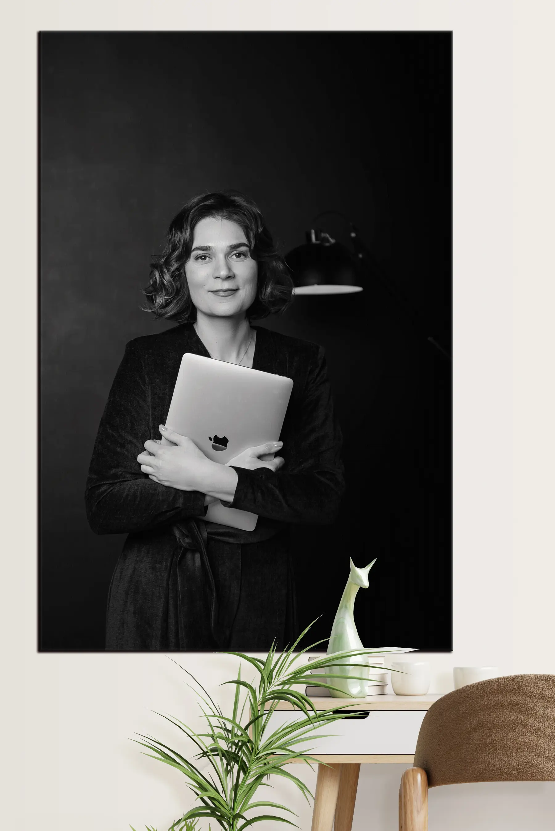 fotótapéta Ujj, gesztus és téglalap s33343