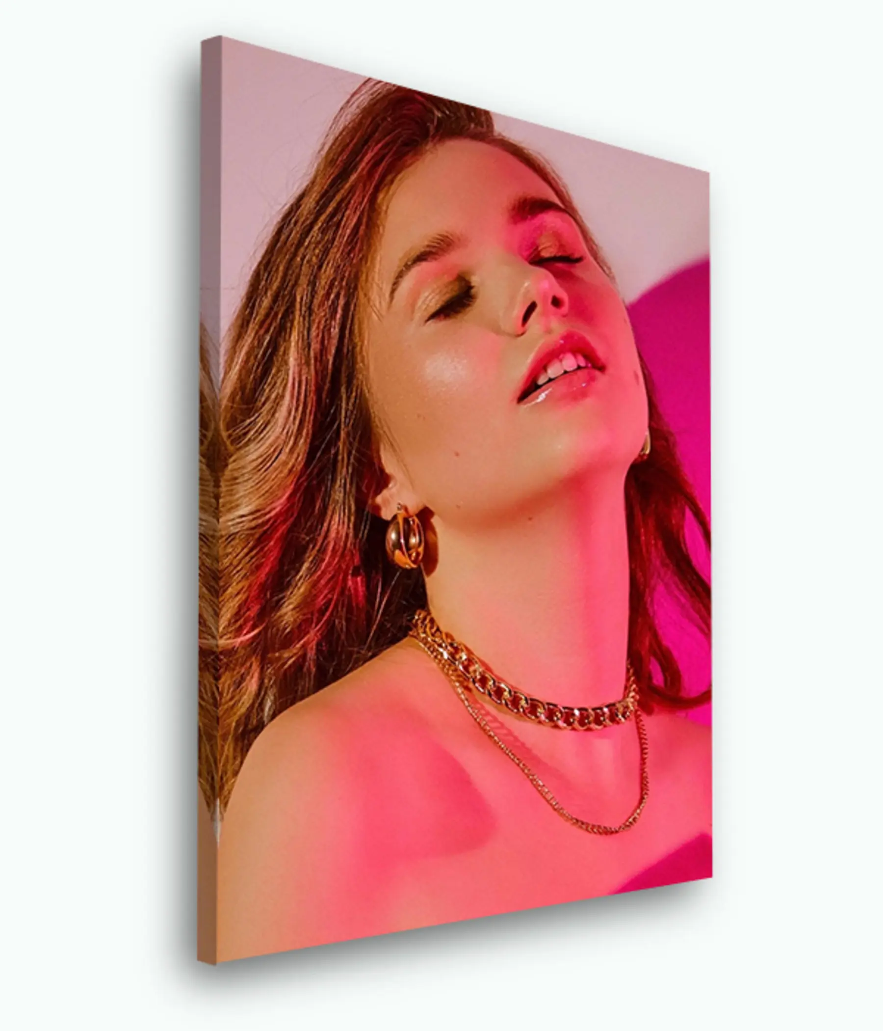 fotótapéta Ajkak, rúzs és szempilla s33368