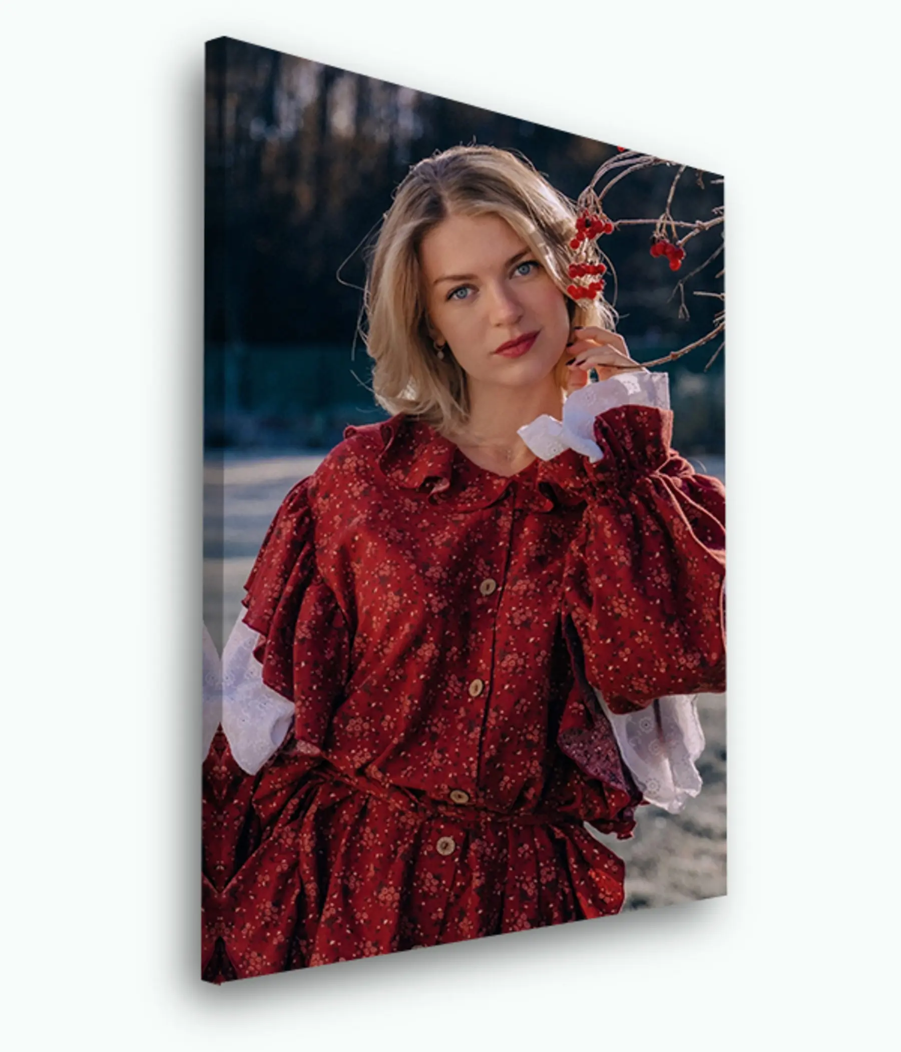 fotótapéta Hüvely, ruha és piros s33415