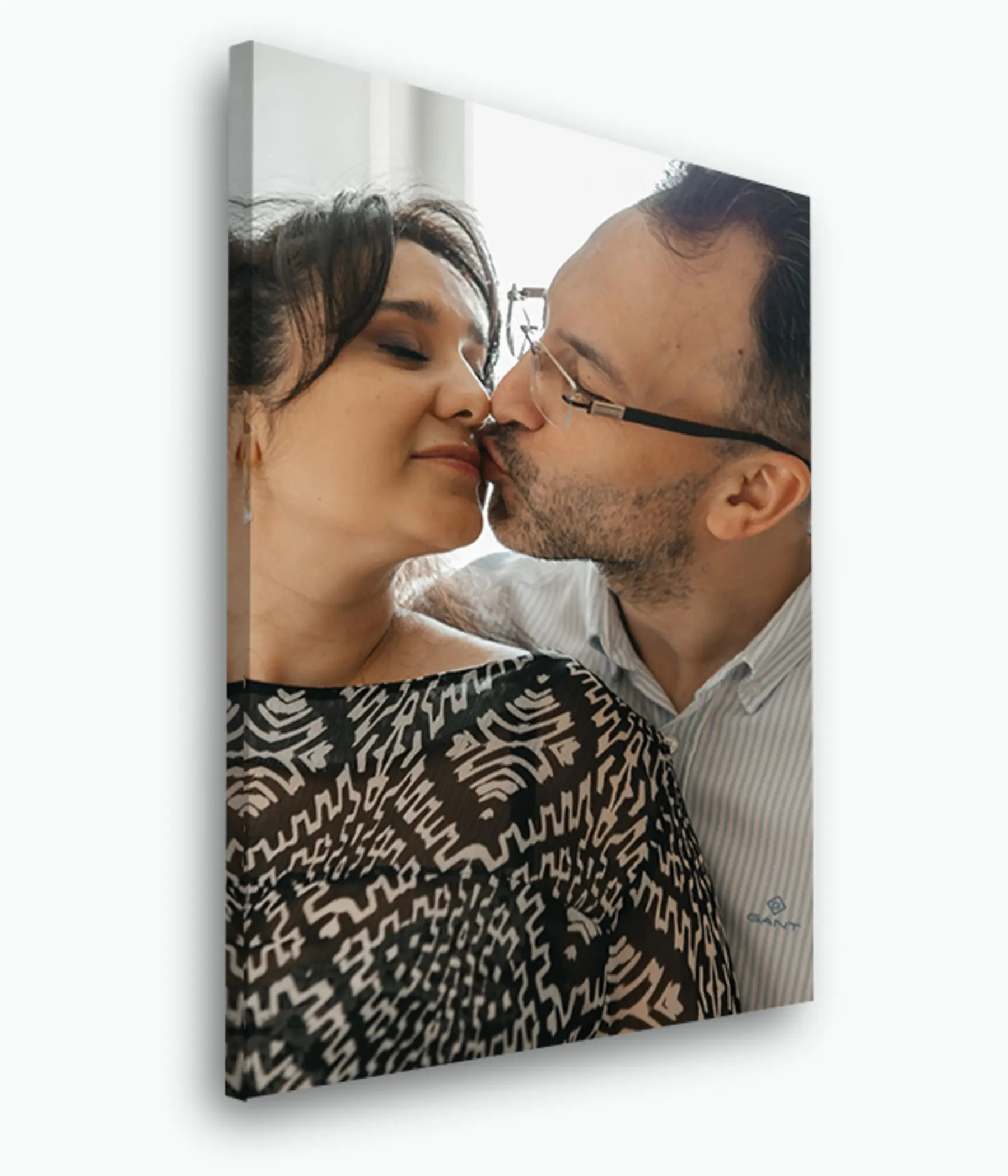 fotótapéta Homlok, szemüveg és fénykép s33449