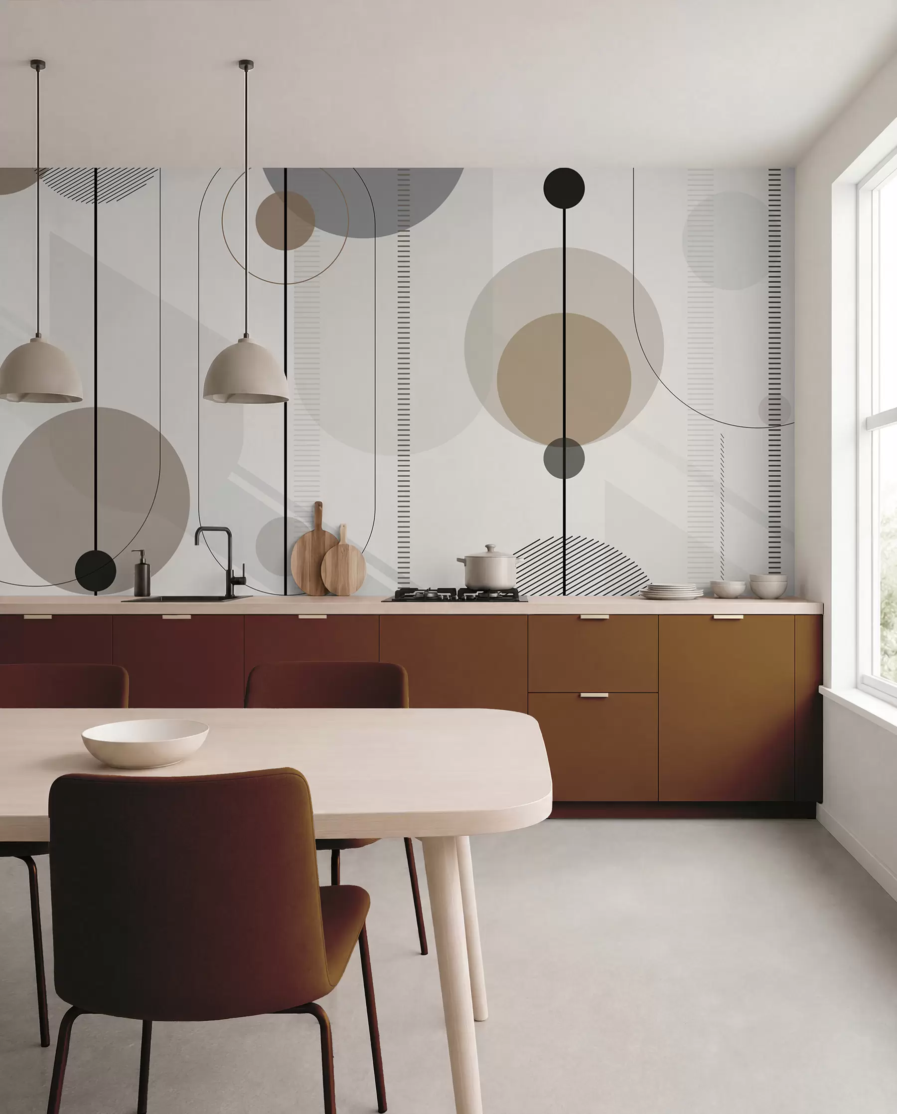 fotószőnyeg geometriai absztrakció u95379