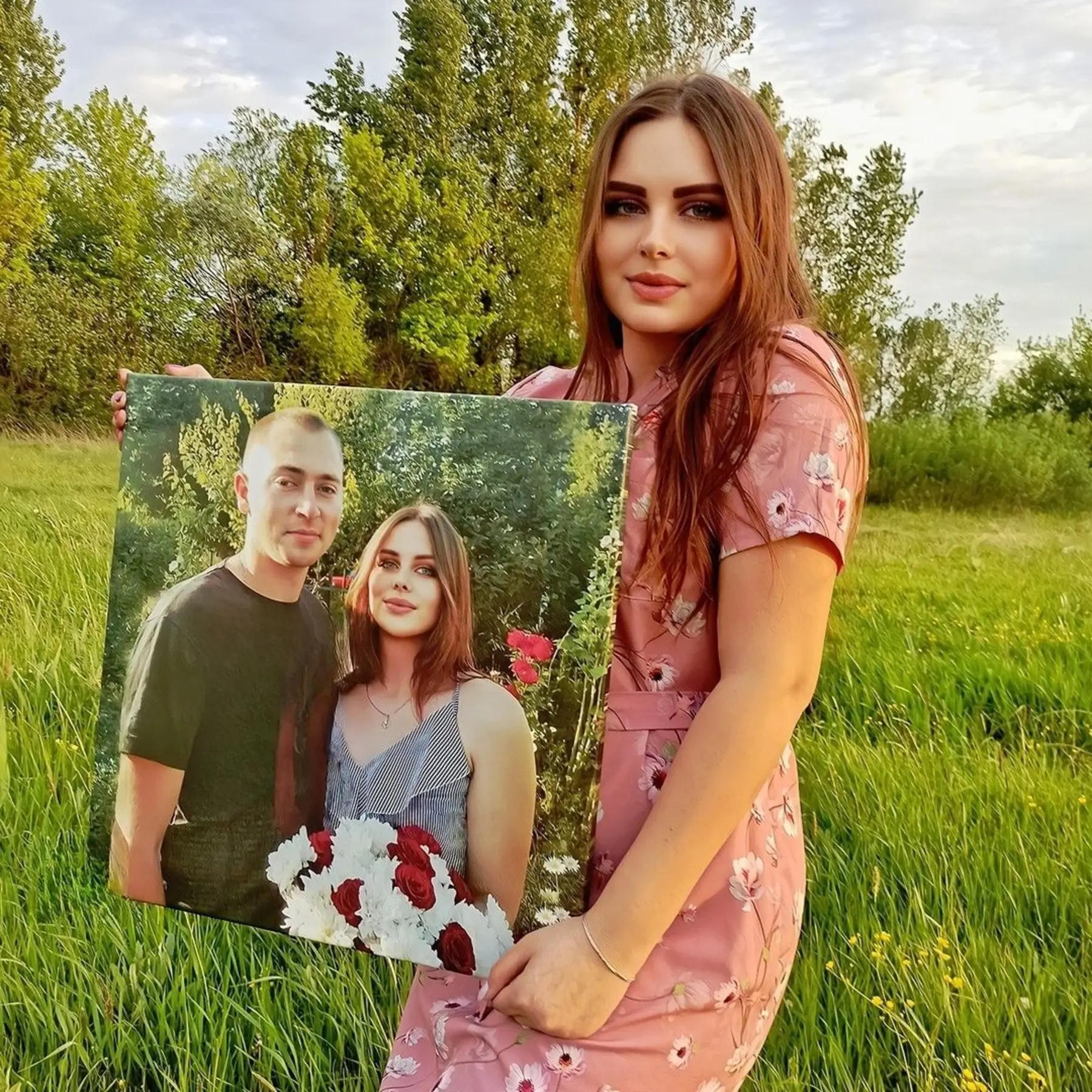 fotótapéta Portré vászonra s34714