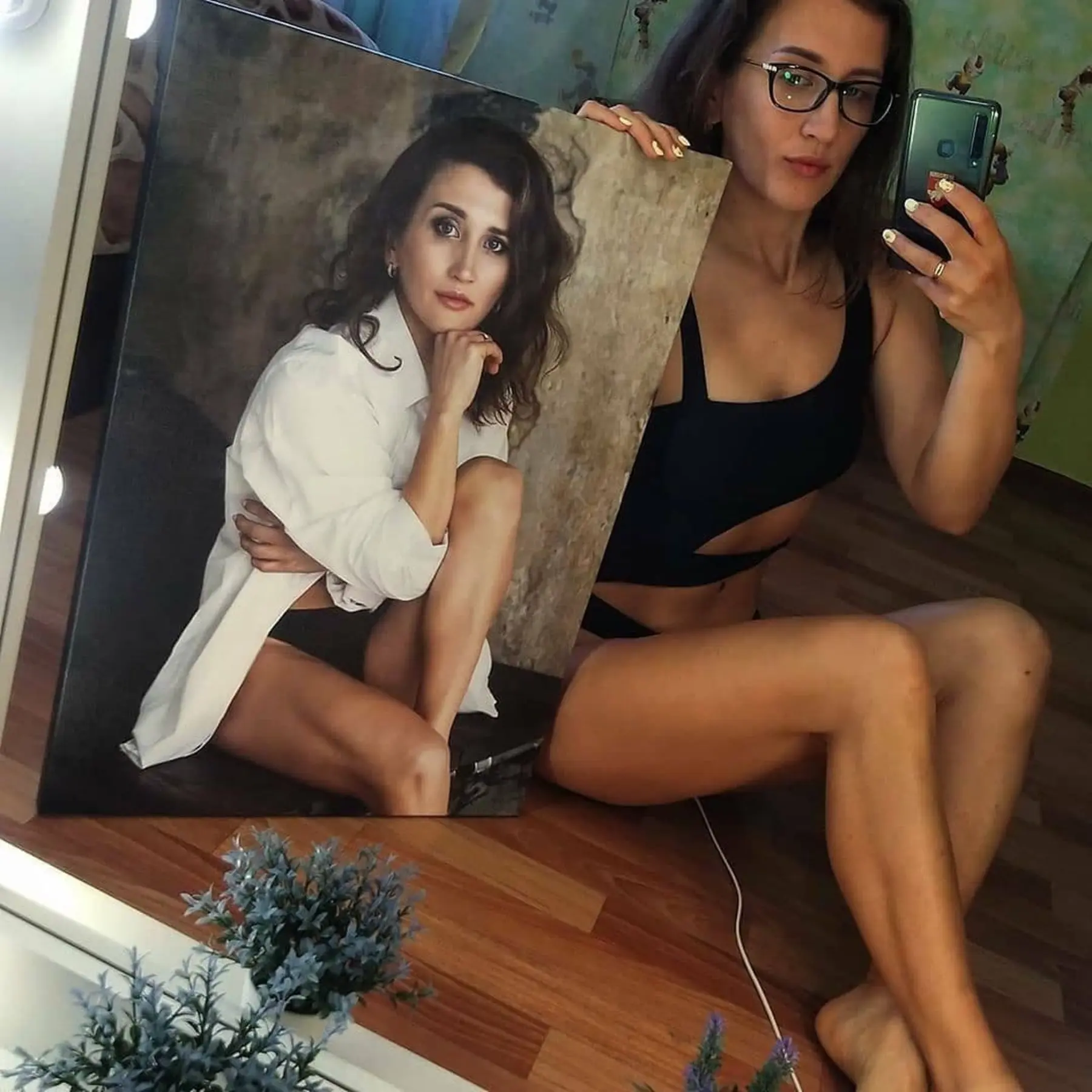 fotótapéta Portré vászonra s34721