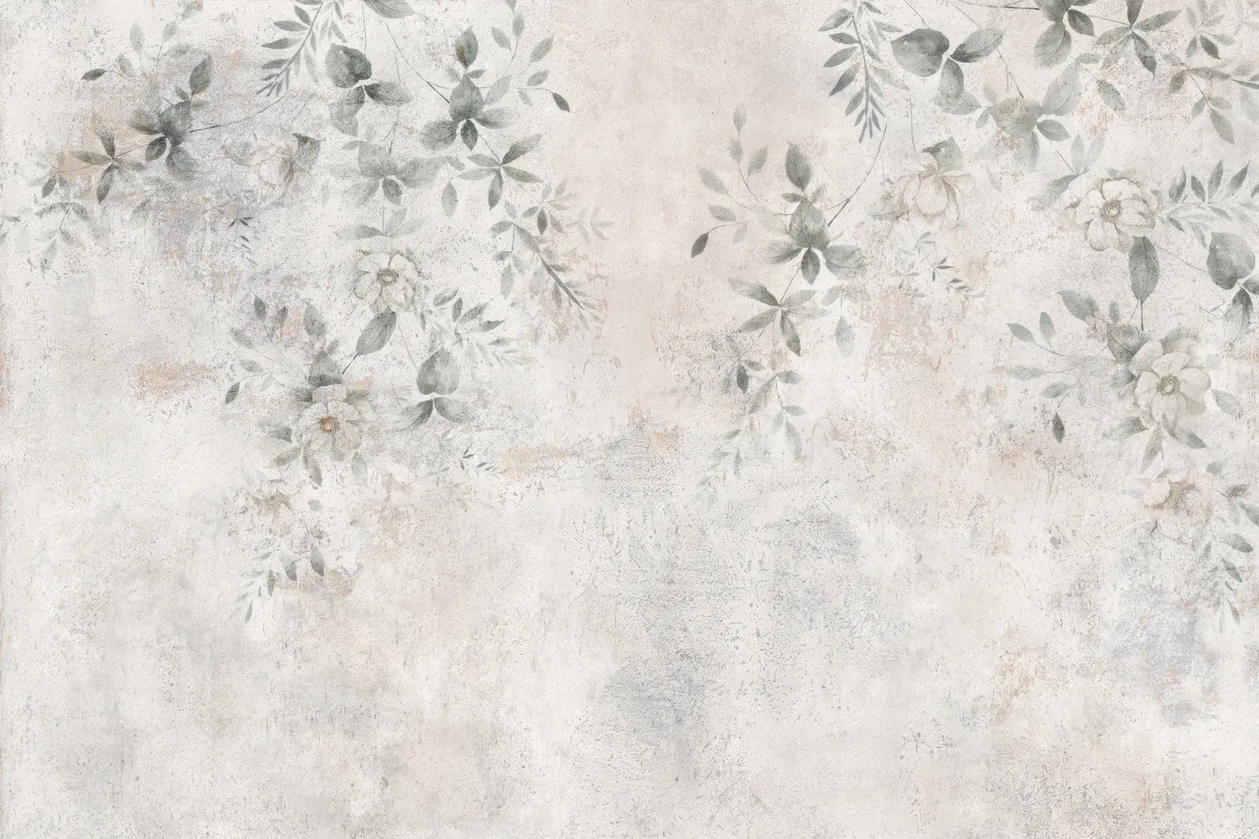 fotószőnyeg Virágok ágak beton grunge háttér minimalizmus u96140