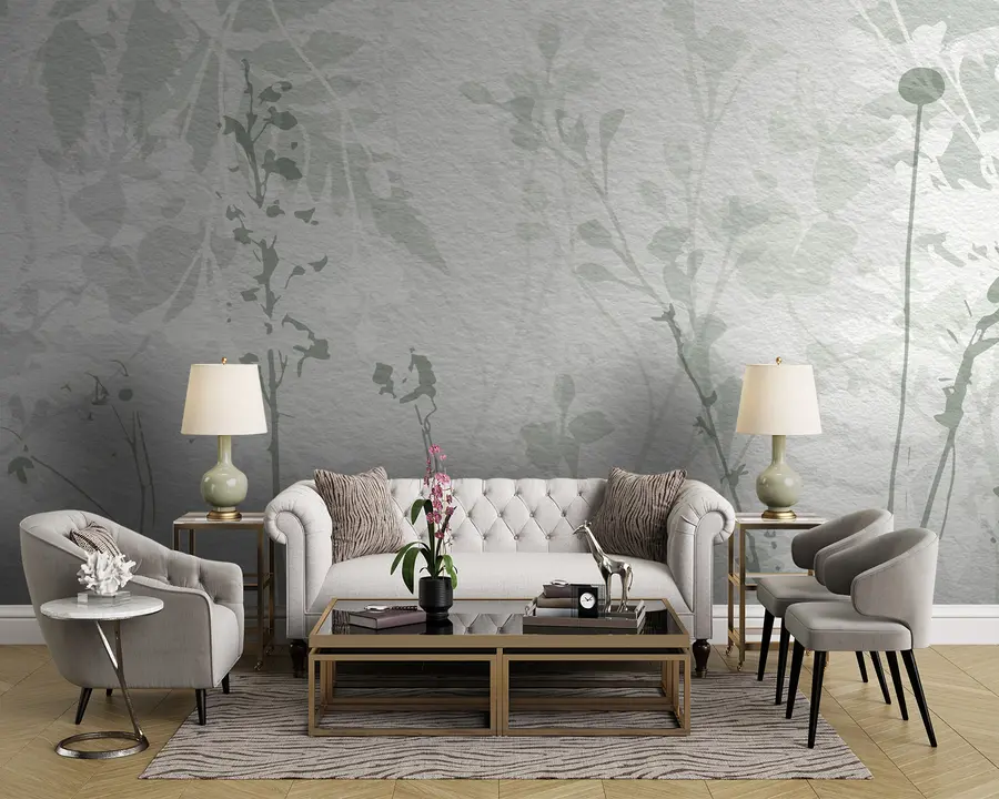 fotószőnyeg Akvarell virágos háttér bézs tónusokkal u96104