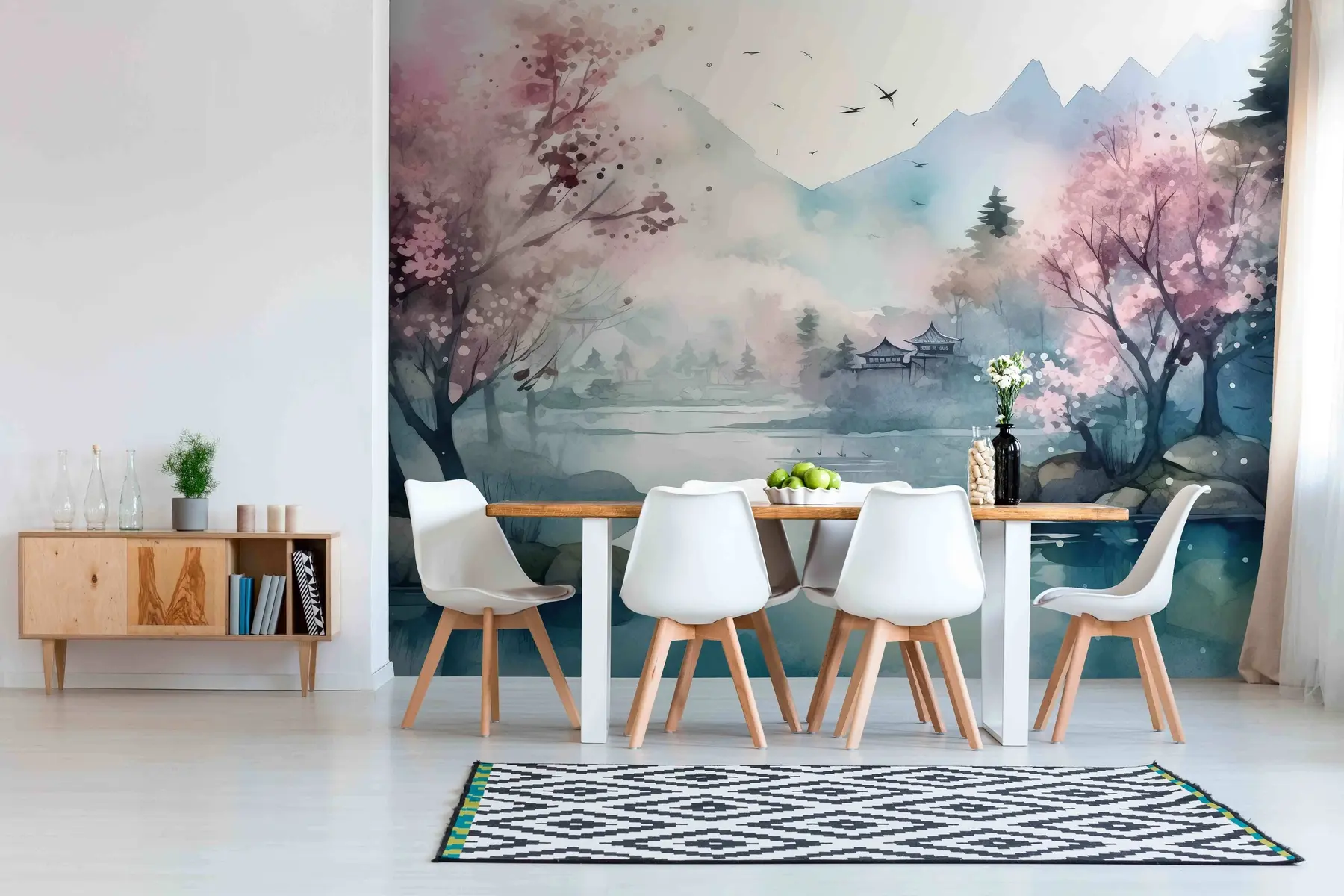 fotószőnyeg Öböl hegyi táj u96039