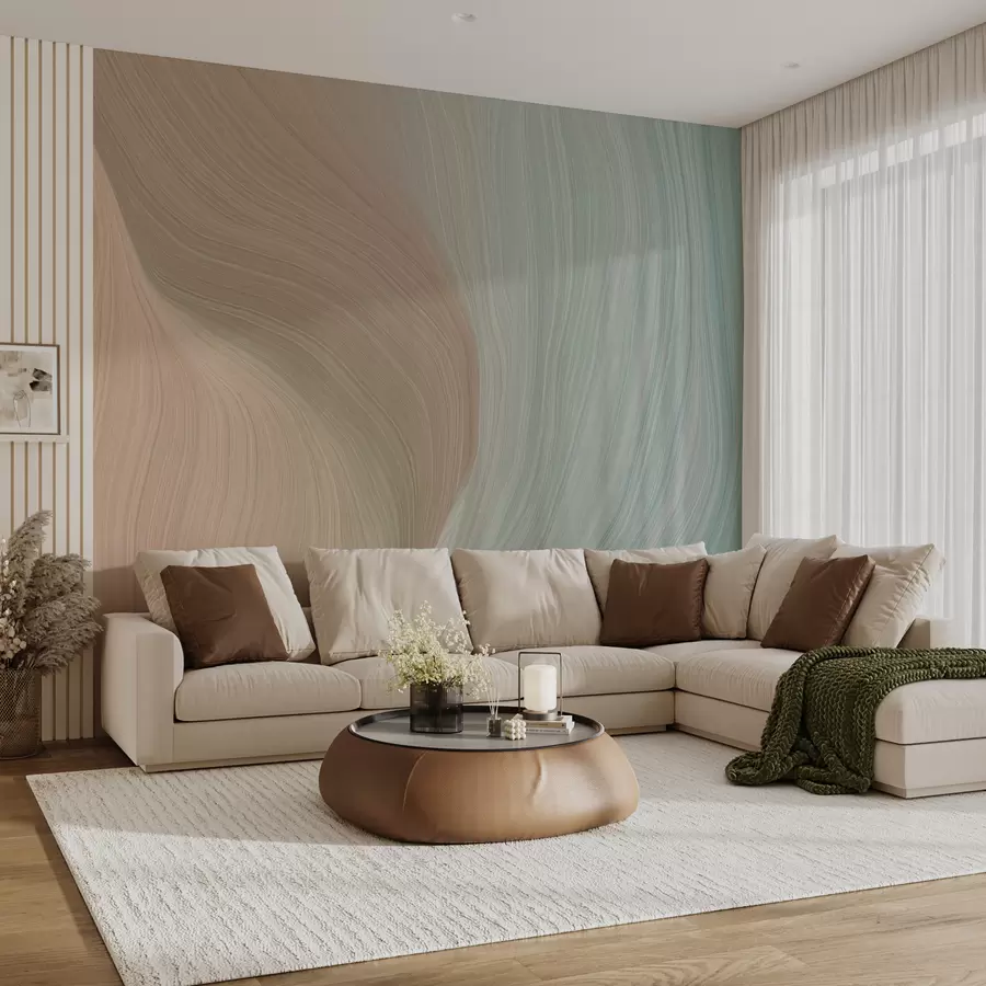 fotószőnyeg Palaszürke hullámok u96285