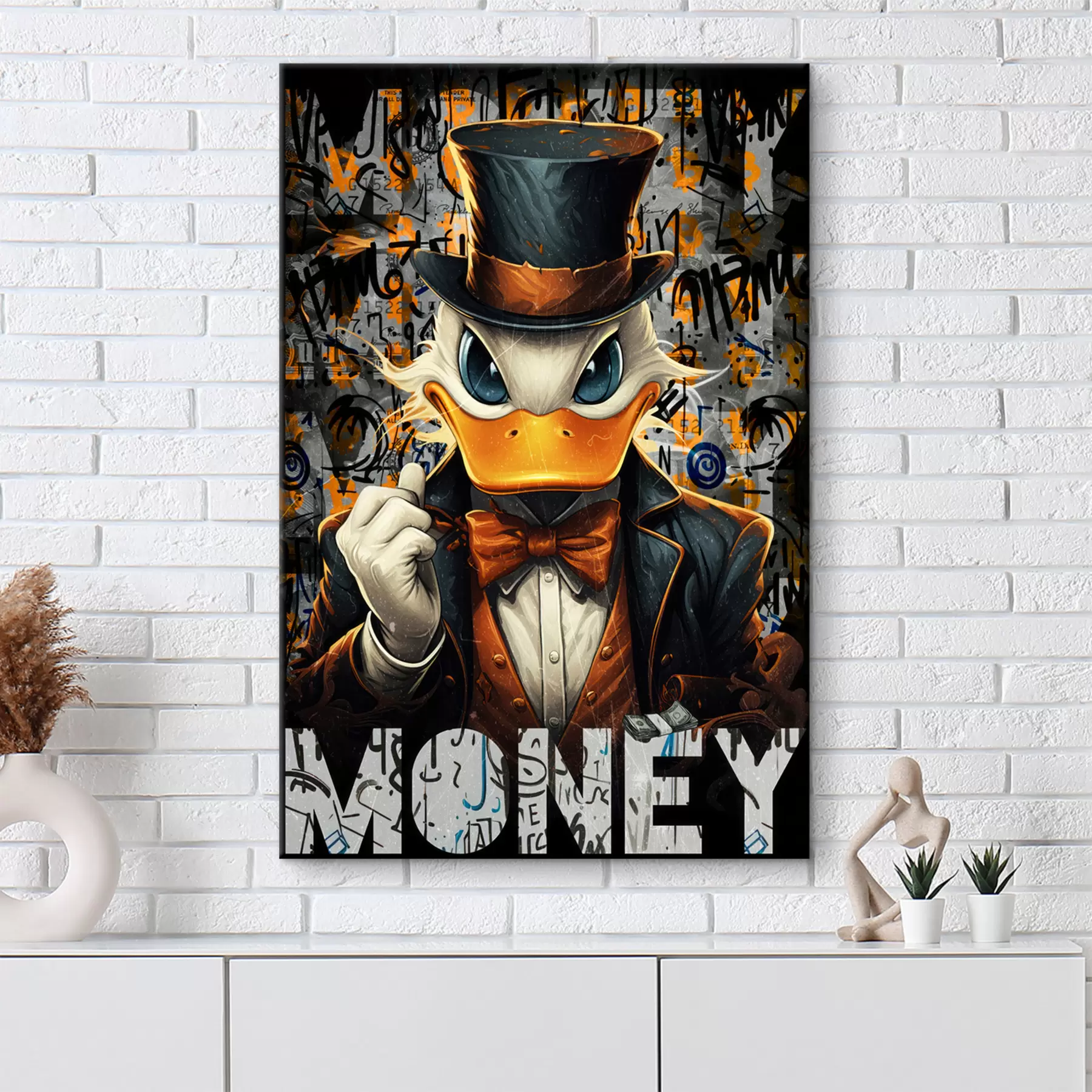 fotószőnyeg Scrooge McDuck részletes képe s35181