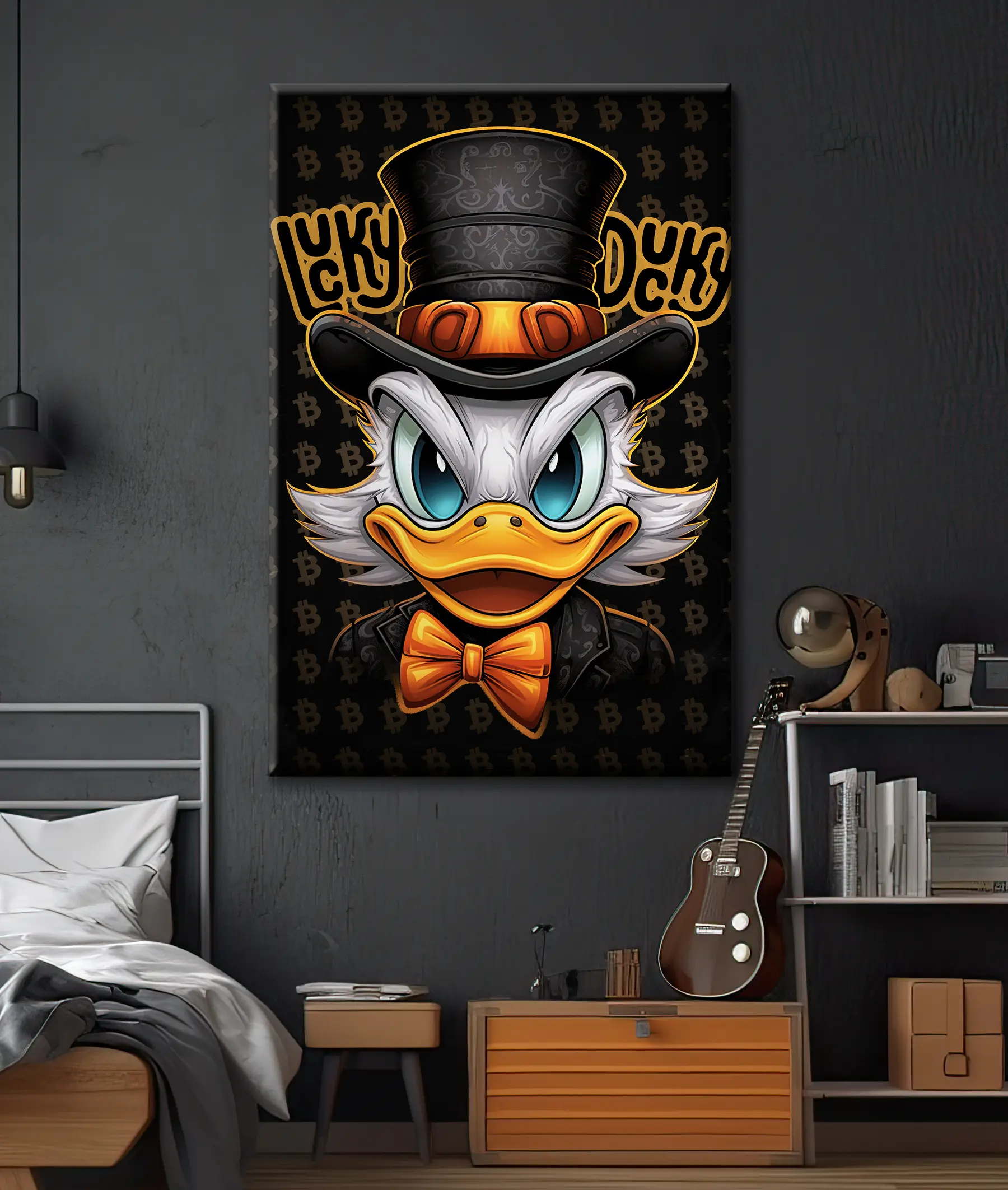 fotótapéta szerencsés kacsa donald kacsa s35465