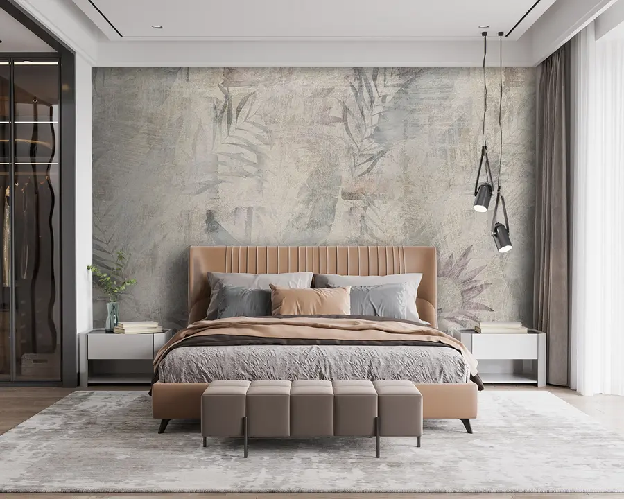 fotószőnyeg Akvarell trópusi loft u96807