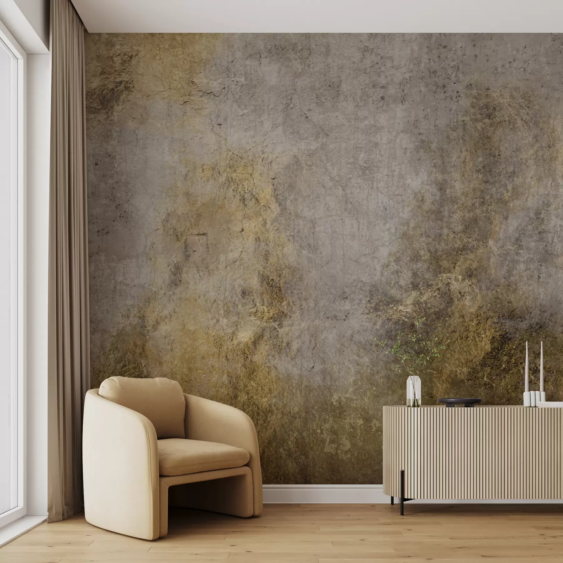 fotószőnyeg Rozsdás betonfal u97226