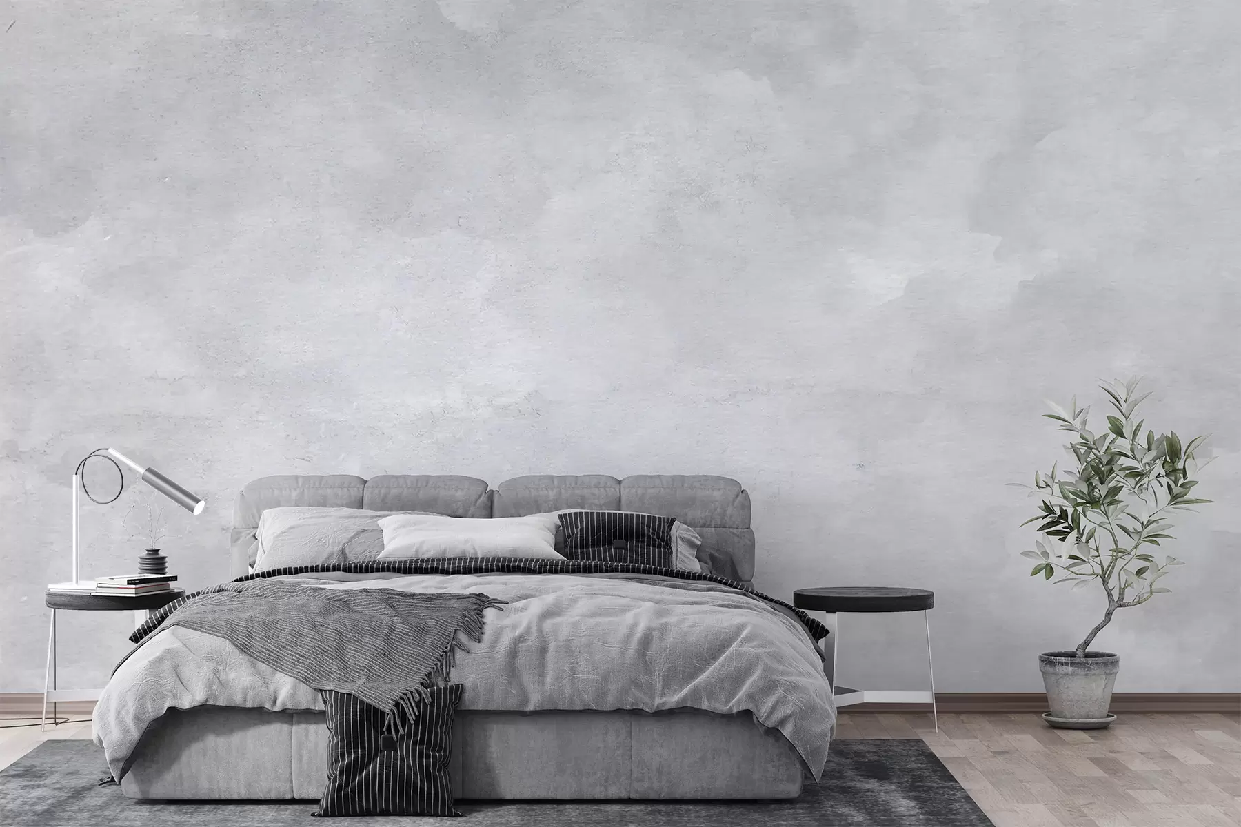 fotószőnyeg Szürke füstös beton u97232