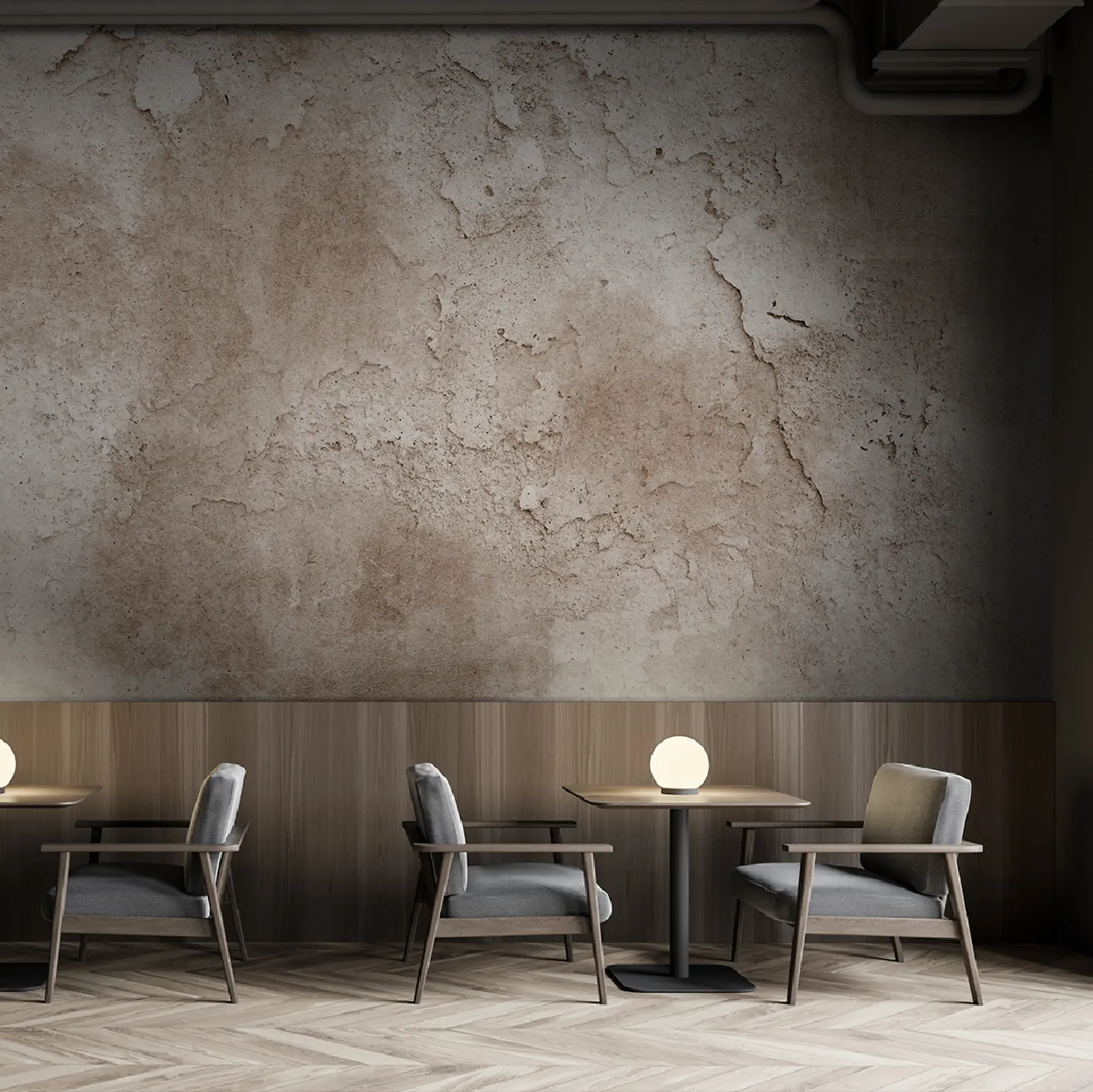 fotószőnyeg Barna betonfal érdes élekkel u97237