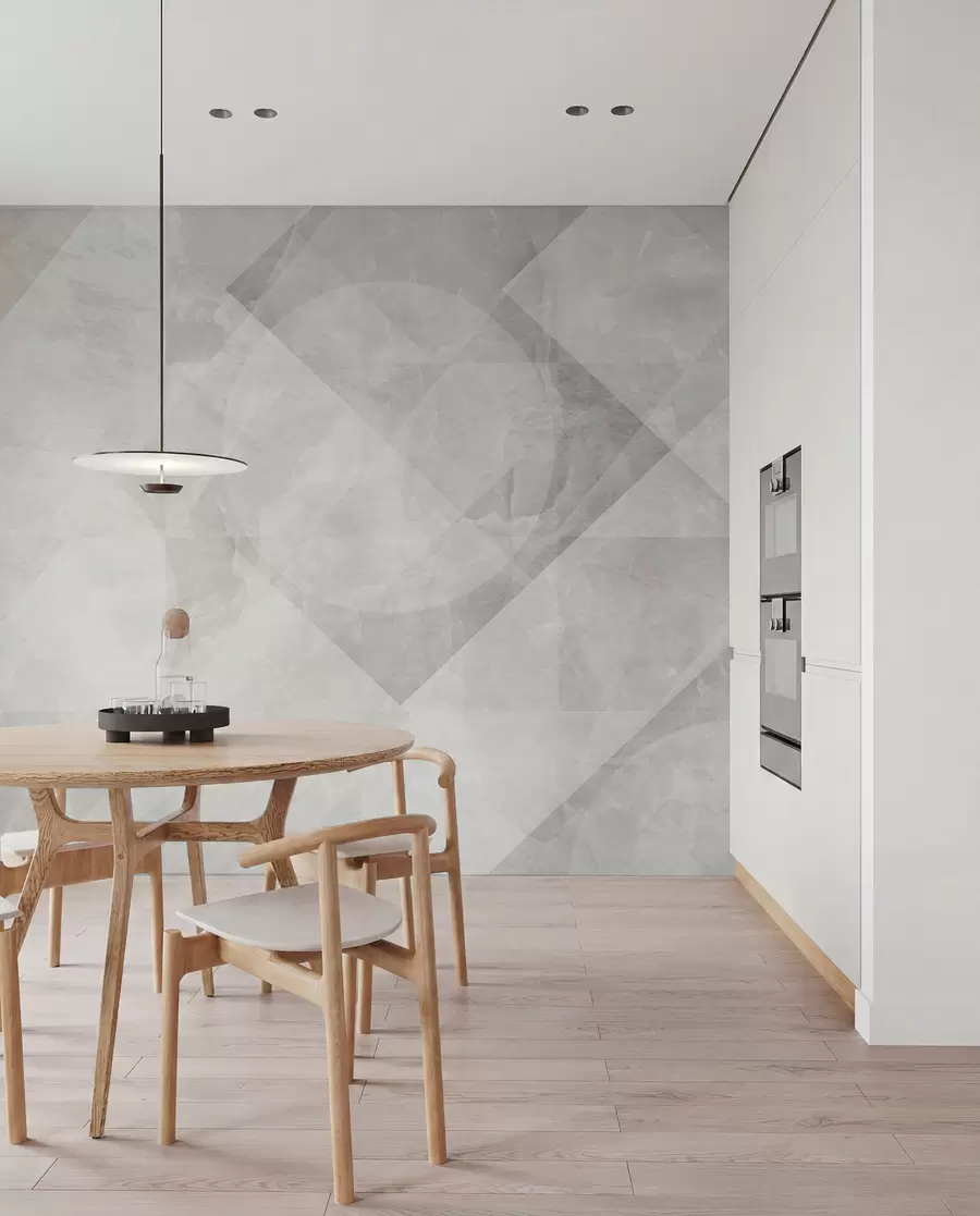 fotószőnyeg Geometriai absztrakció márvány alapon pasztell színekben u97269