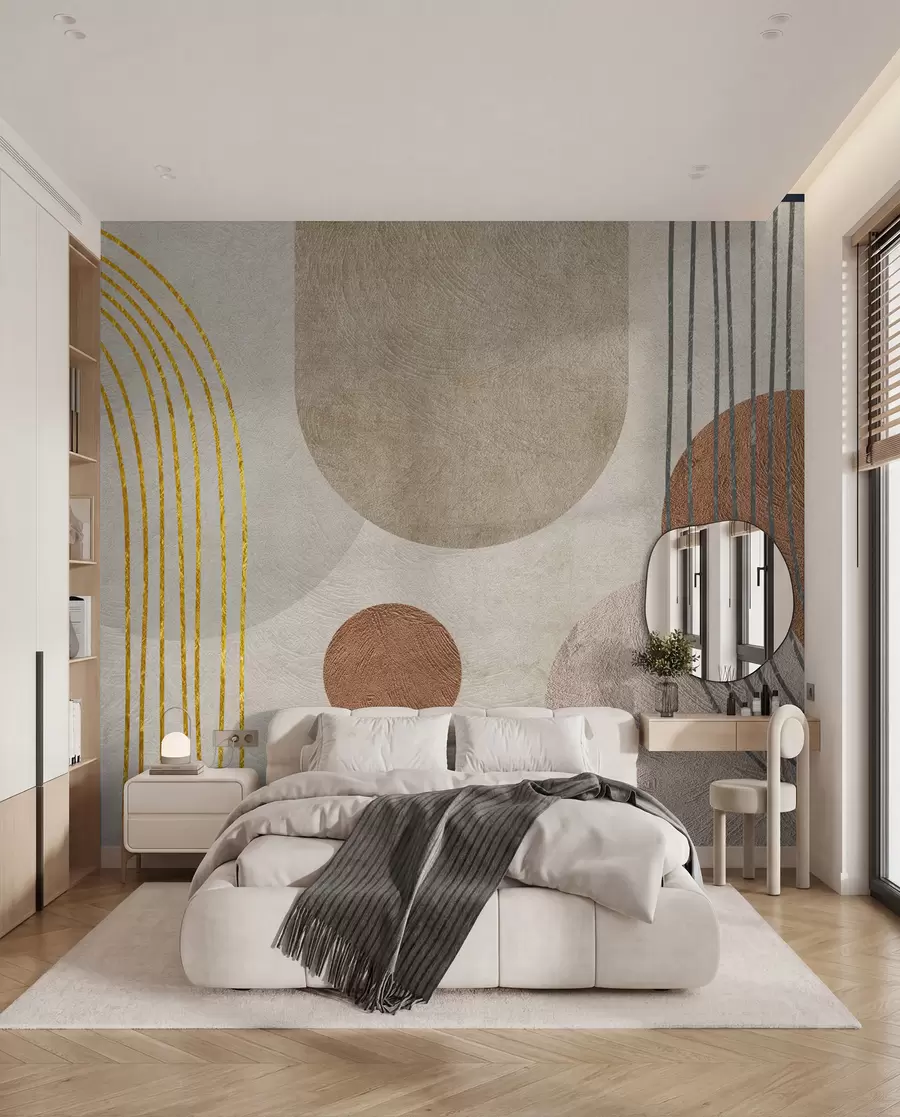 fotószőnyeg Absztrakt boho minta u97255