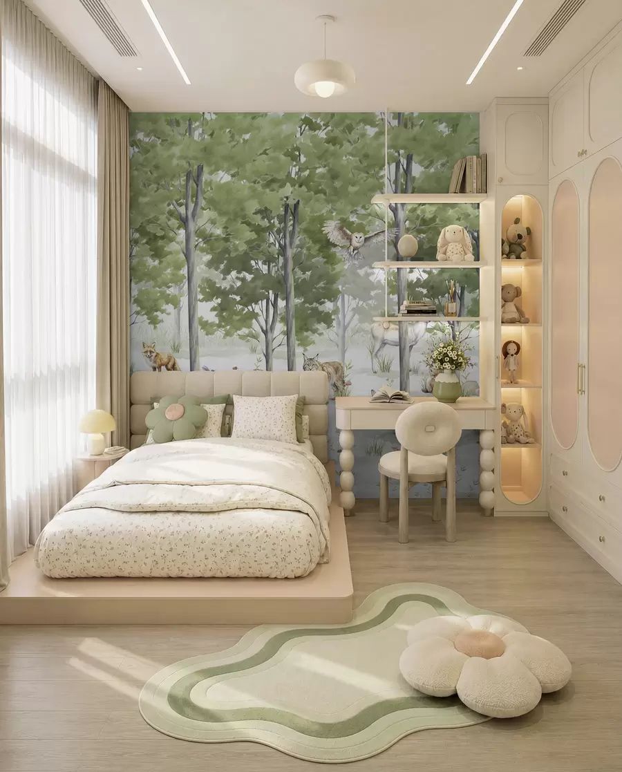 fotószőnyeg Erdei barátok u97741