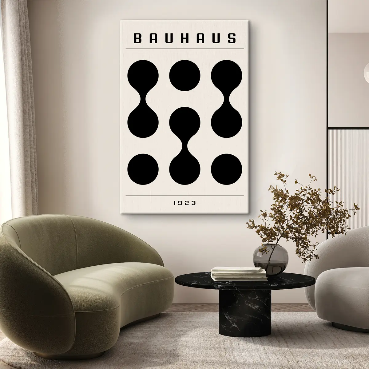 fotótapéta Bauhaus absztrakció s35909