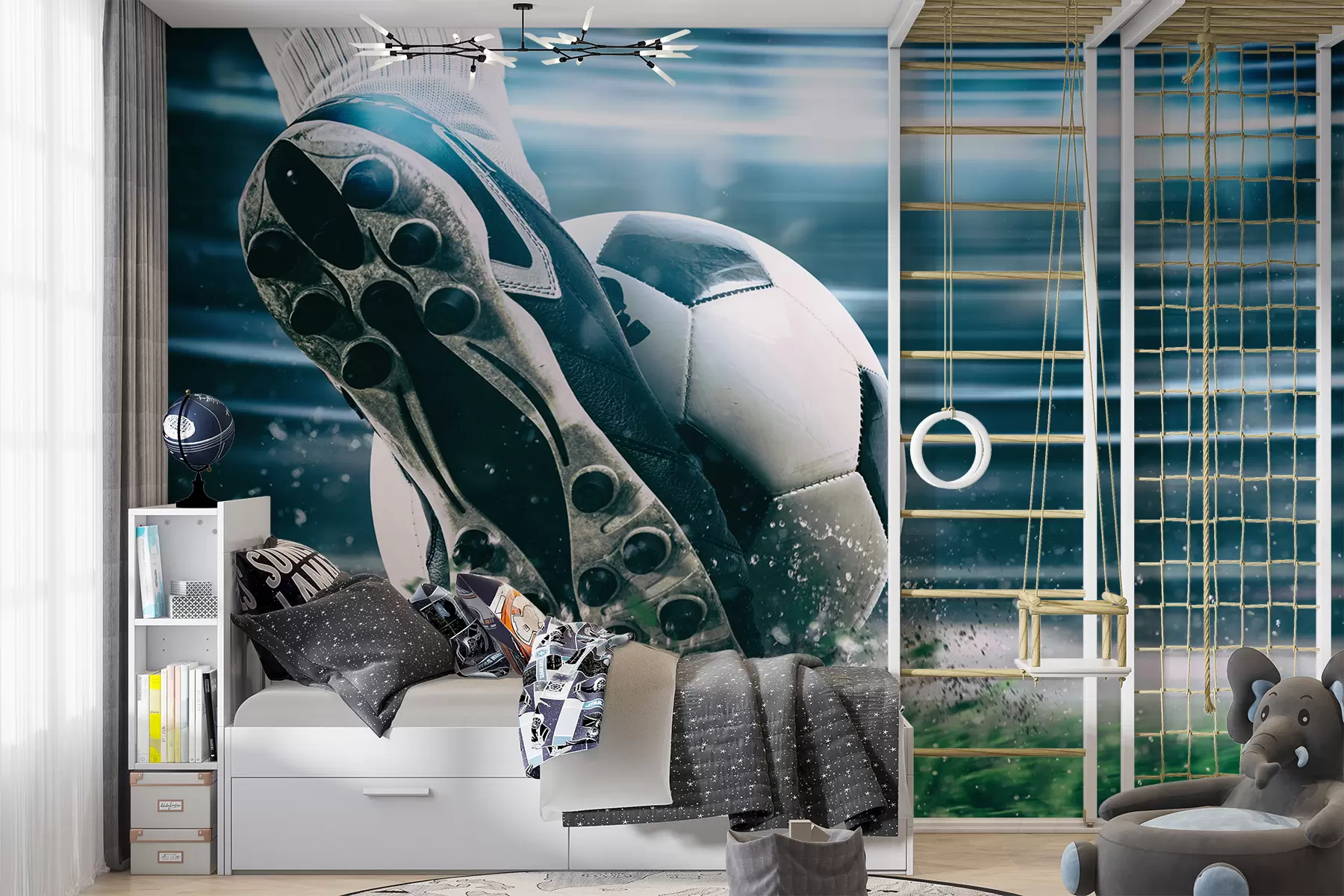 fotószőnyeg Labdarúgás u98534