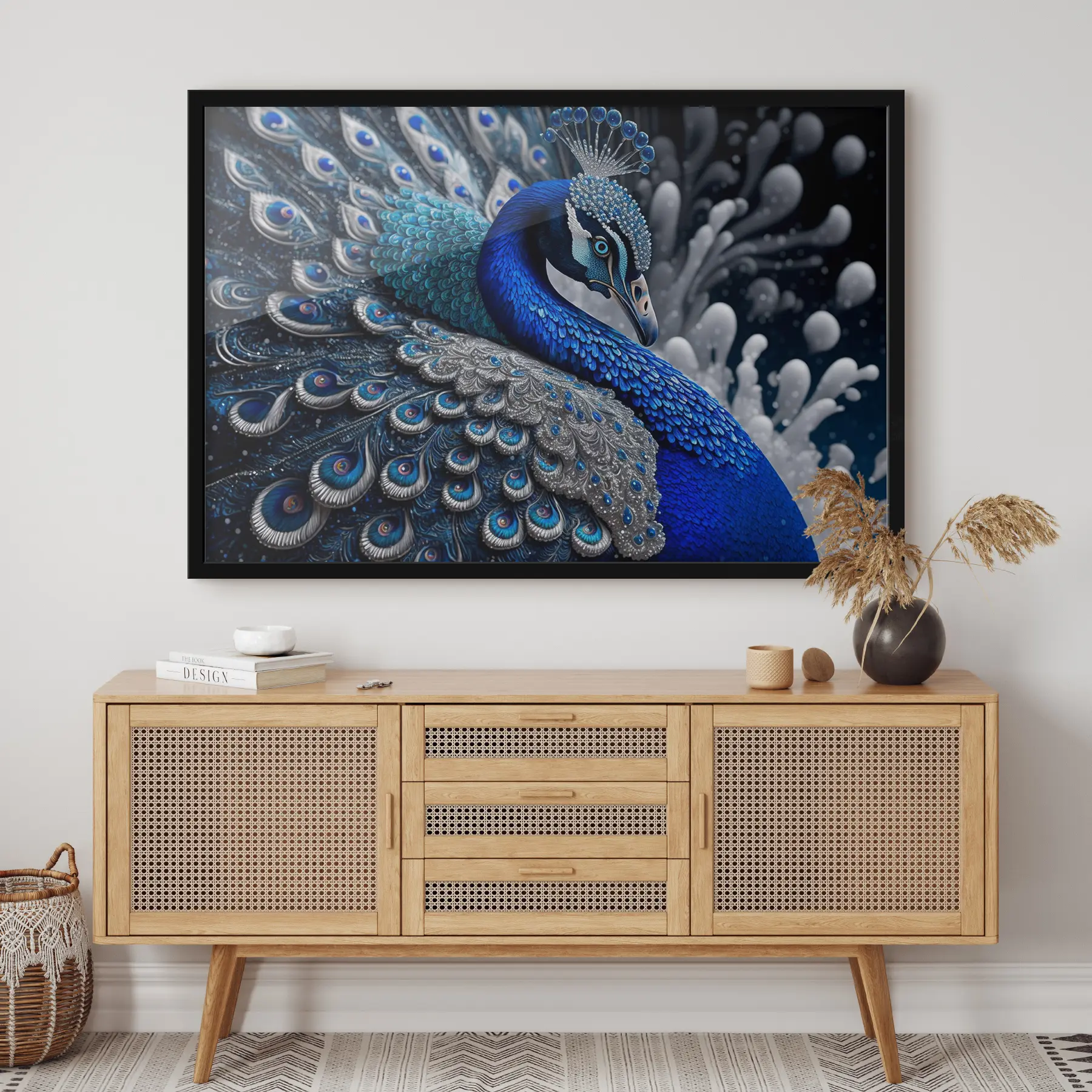 fotószőnyeg Csodálatos páva f34874