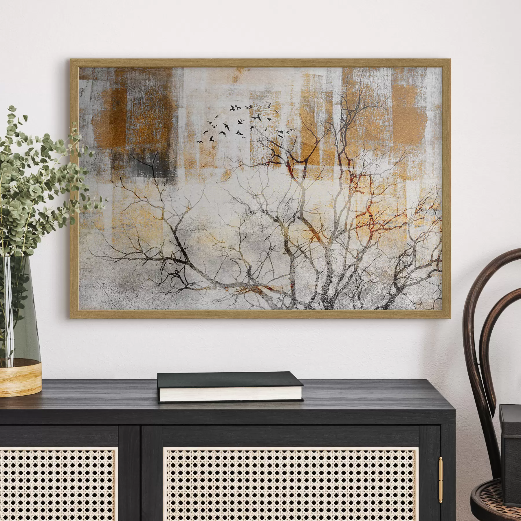 fotószőnyeg Fa grunge stílusban f33076
