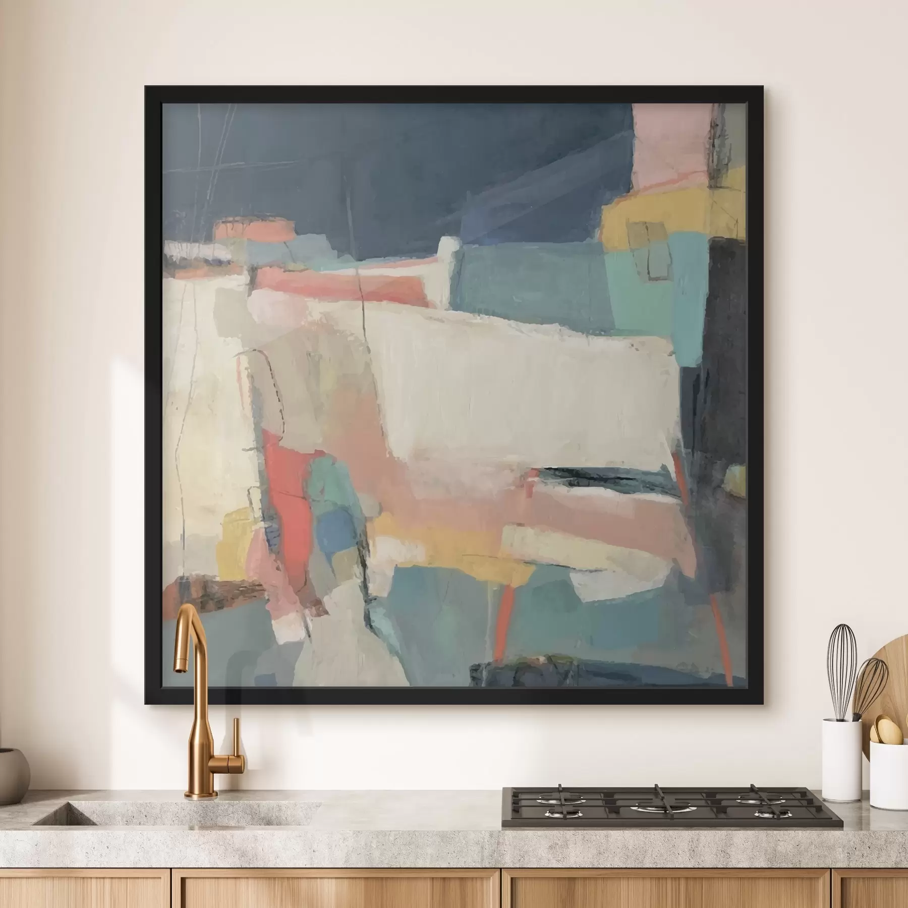 fotótapéta Absztrakció, festékvonások f32446