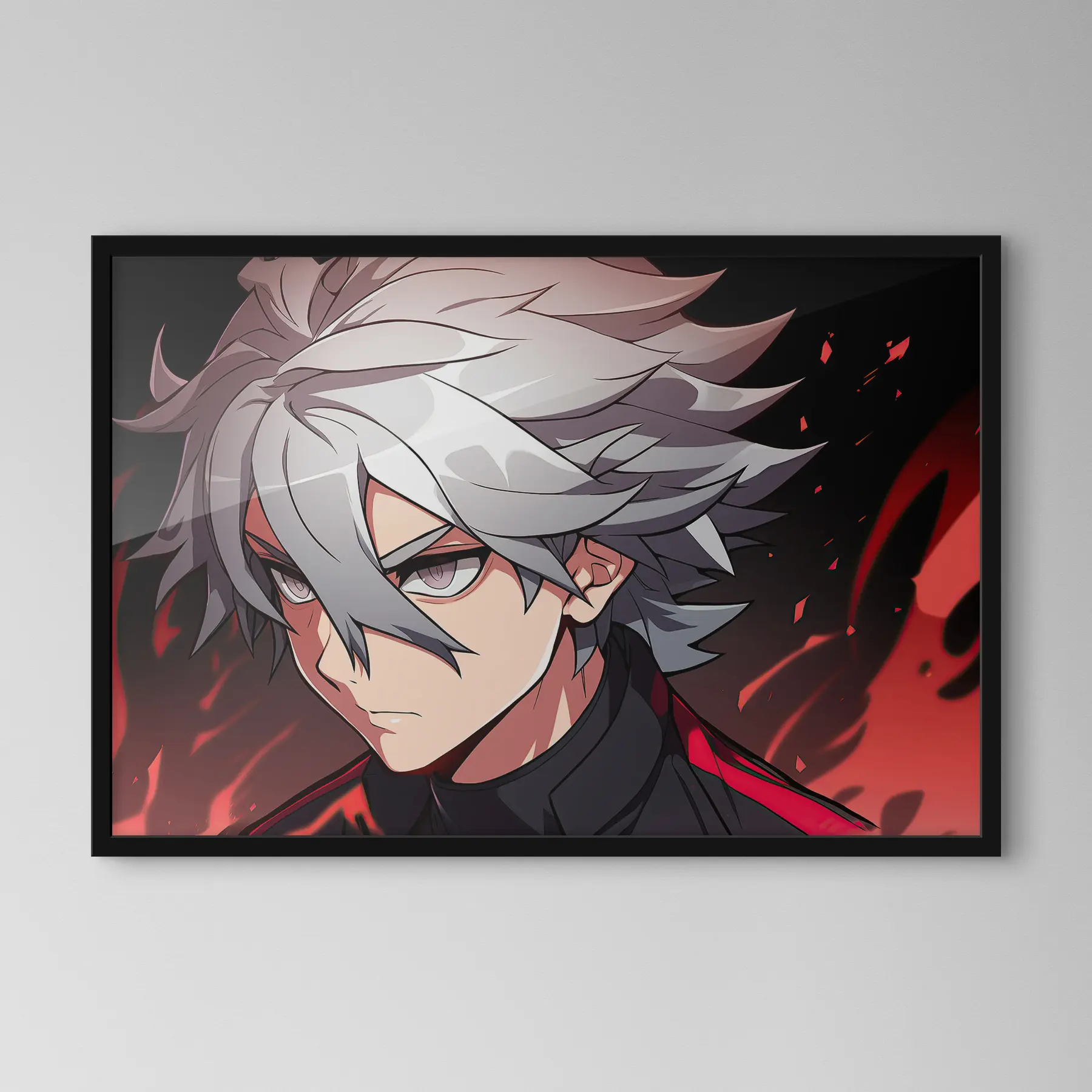 fotótapéta Anime srác fényekben f31159