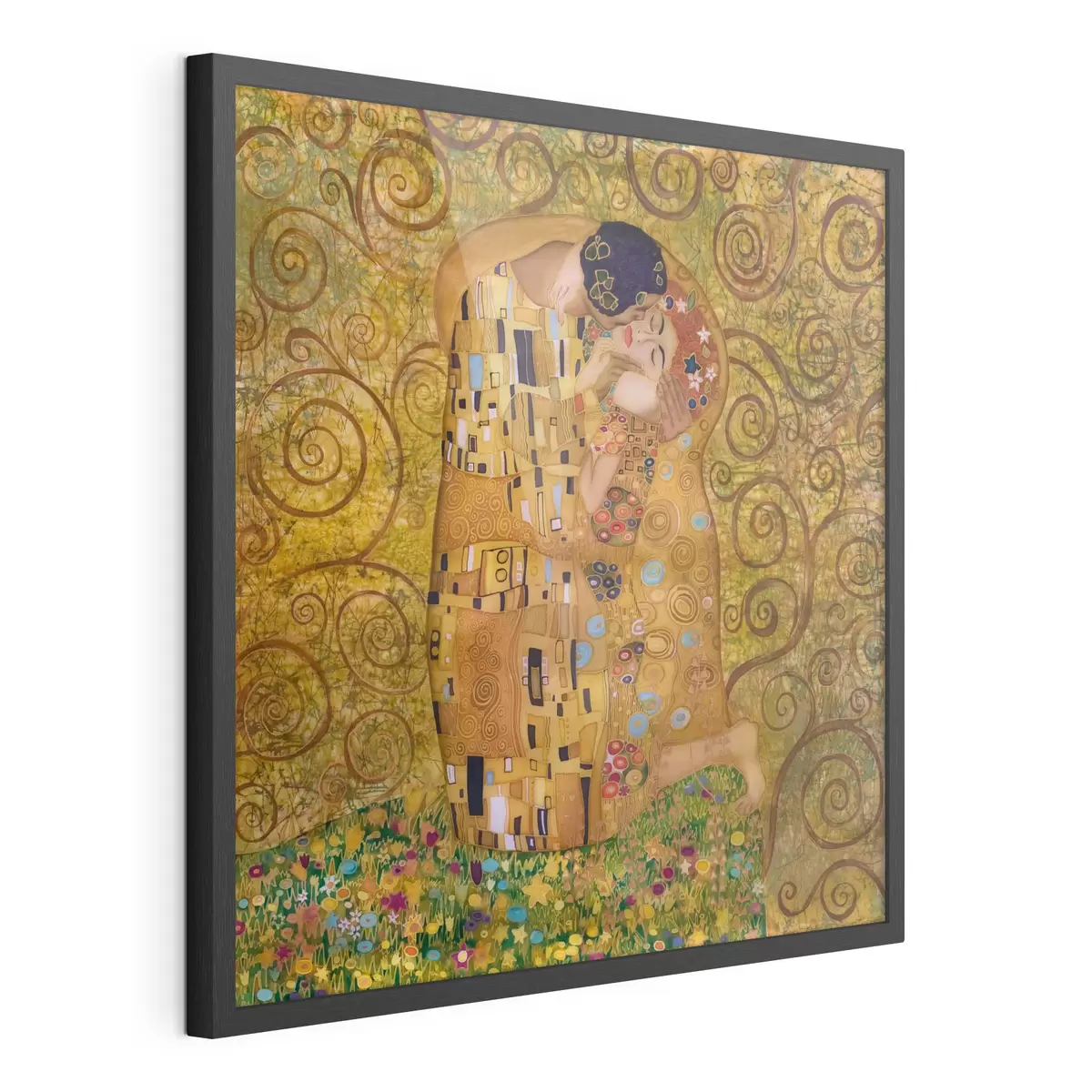 Plakát a sziklán Egy csók, Gustav Klimt f27031